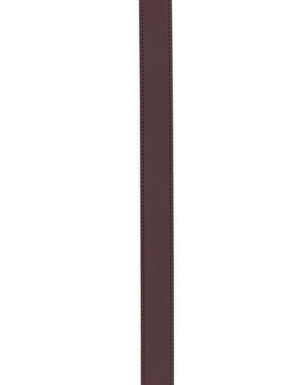 Loewe White Logo Belt