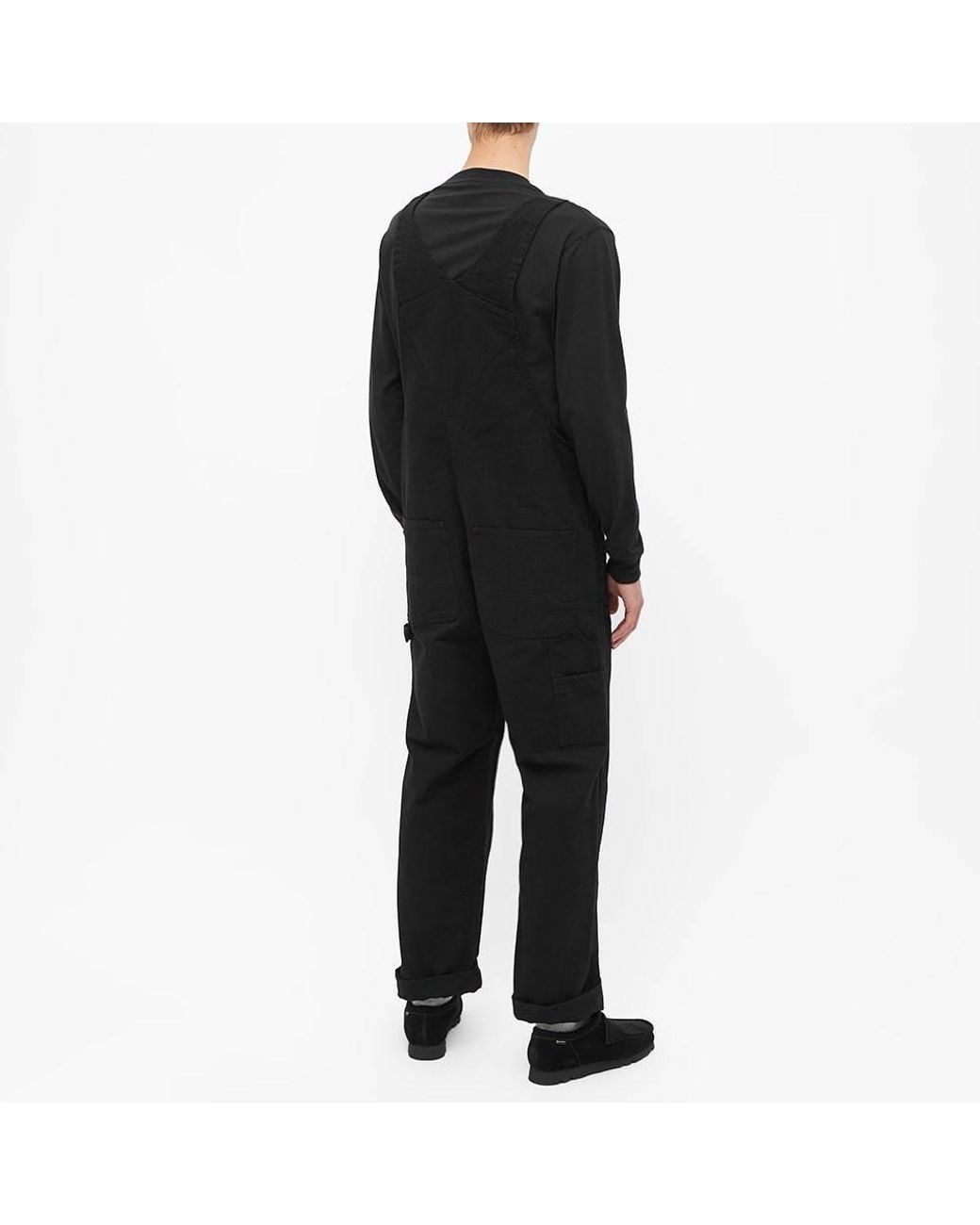 Carhartt Black Logo-Patch Overalls for men