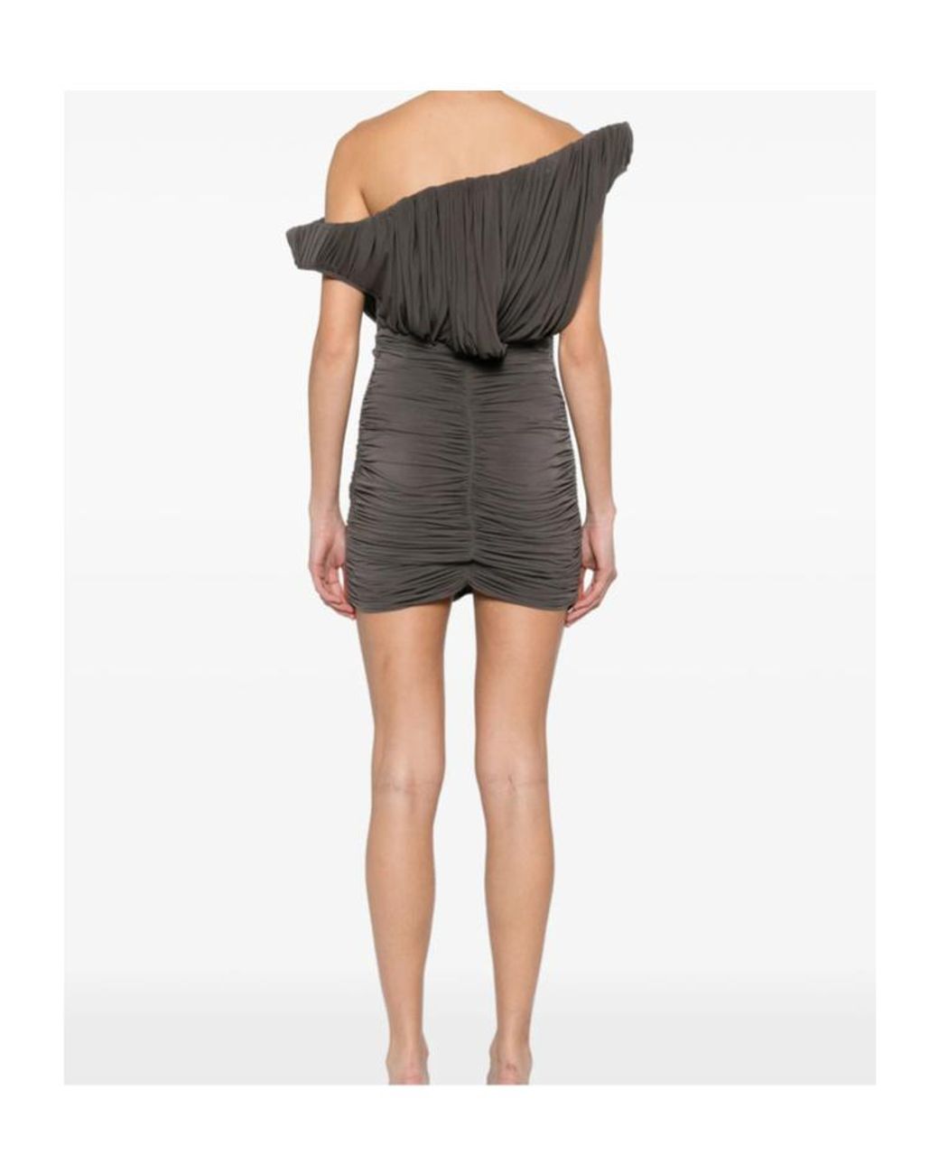 Magda Butrym Gray Asymmetrical Dress