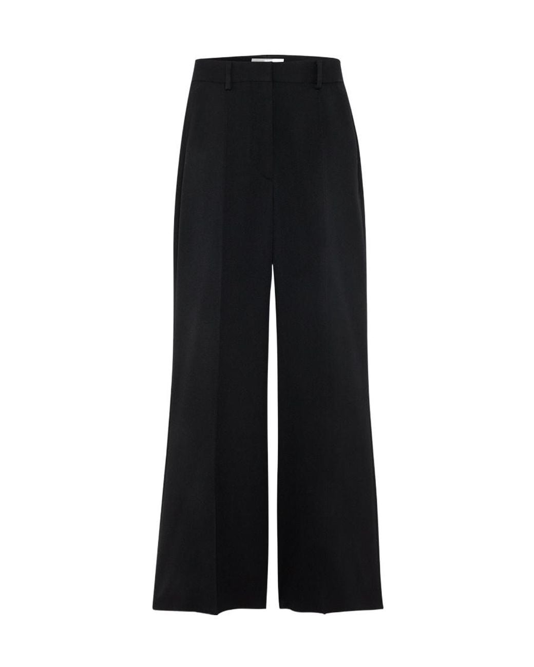 Lanvin Black Flared Tailored Pants