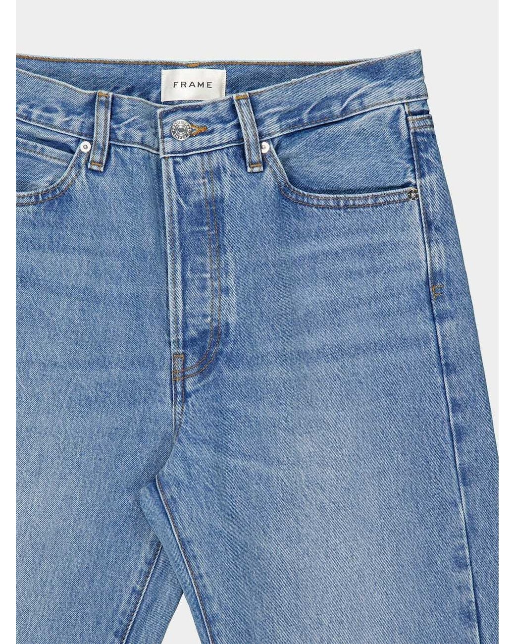 FRAME Blue The Lax Flared Jeans