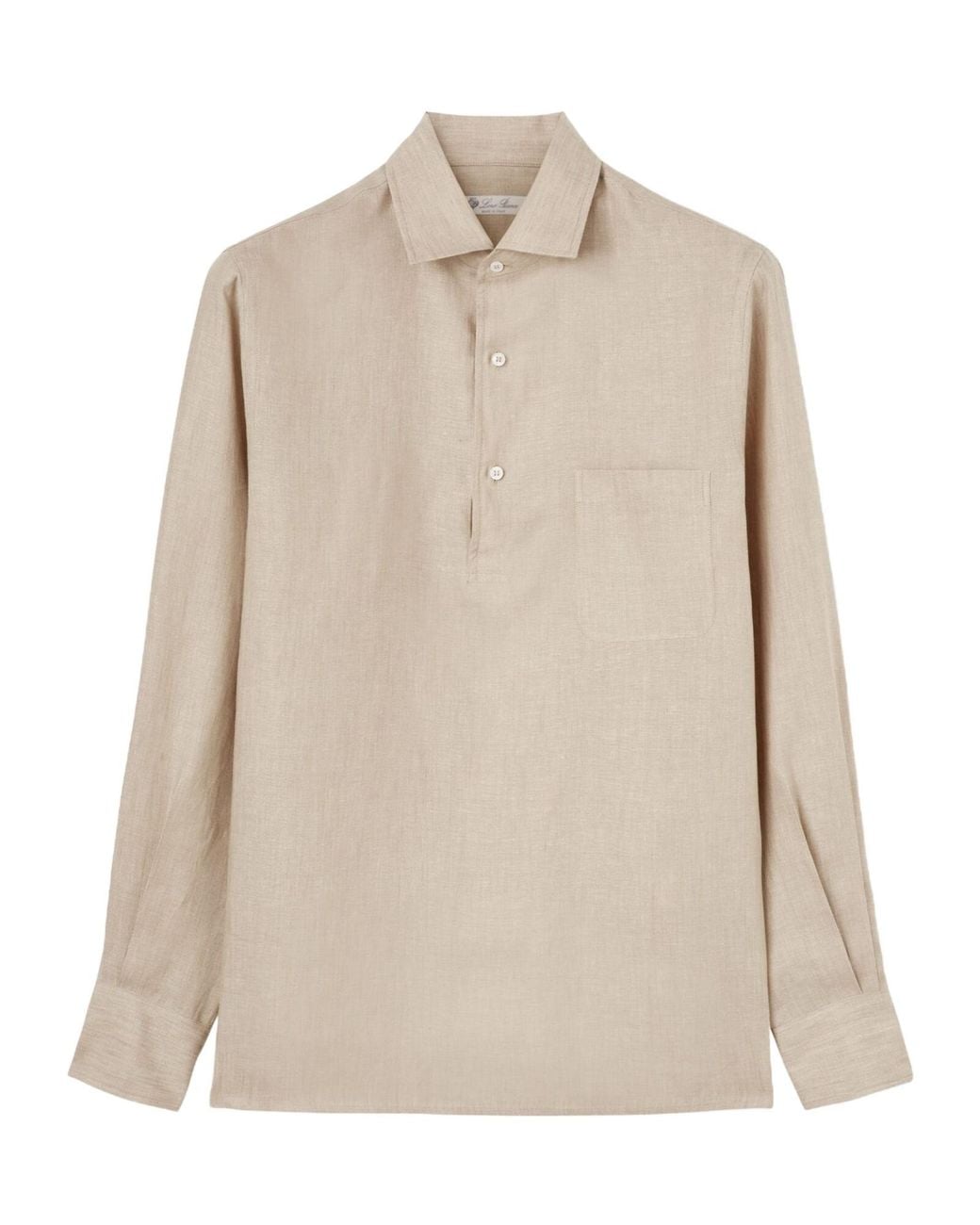 Loro Piana Natural André Polo Shirt for men