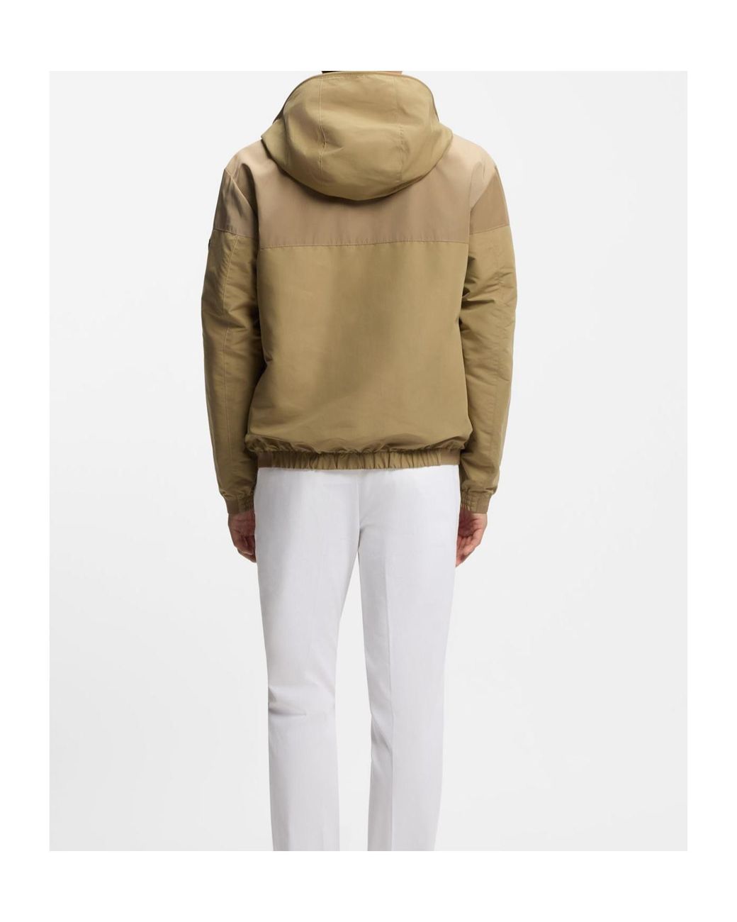 Boss Natural Boss Zip-Up Hooded Jacket for men