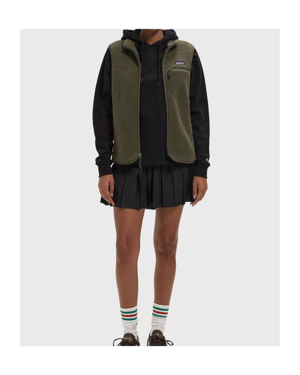 Patagonia Green Retro Pile Fleece Vest