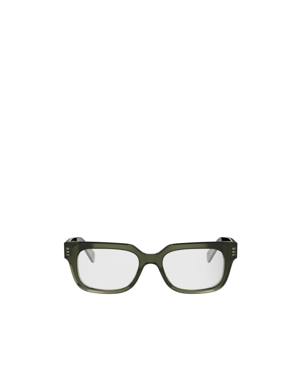 Céline White Full Frame Plain Mirror for men