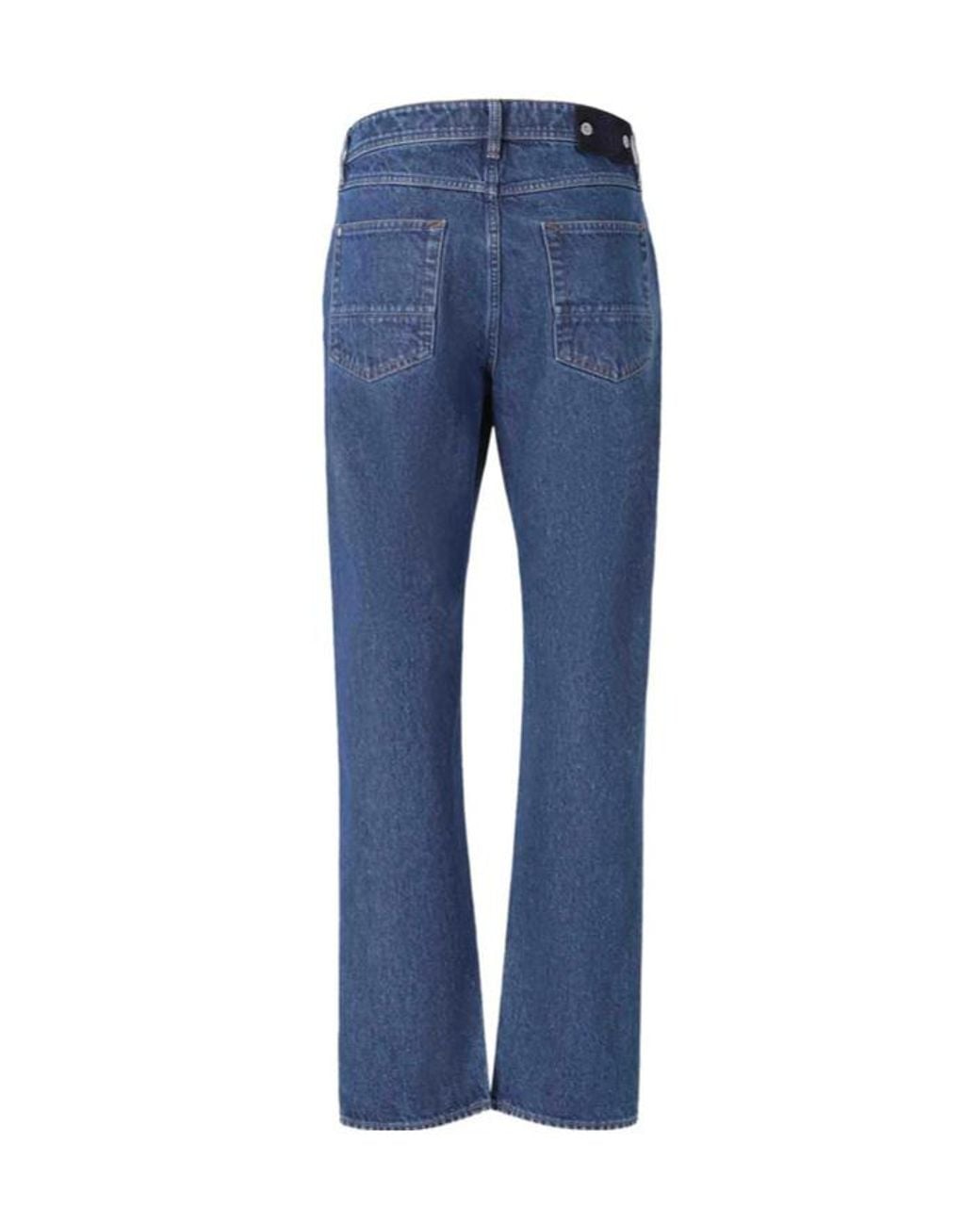 Stone Island Blue Belt Loop Jeans for men