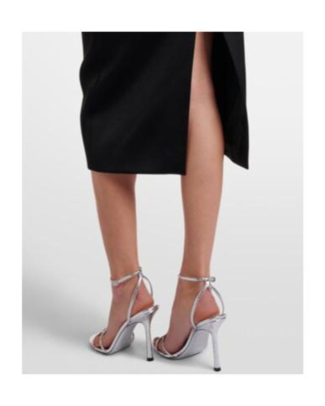 David Koma Black Floral-Appliqué Satin And Taffeta Gown