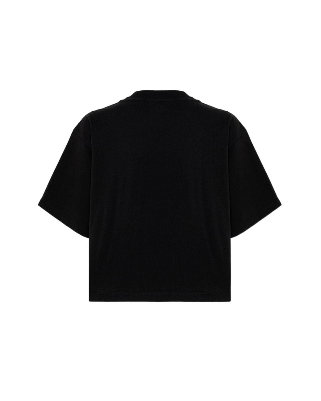 Autry Black Cropped T-Shirt