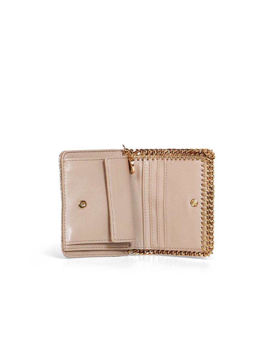 Stella McCartney Gray Zip Around Wallet