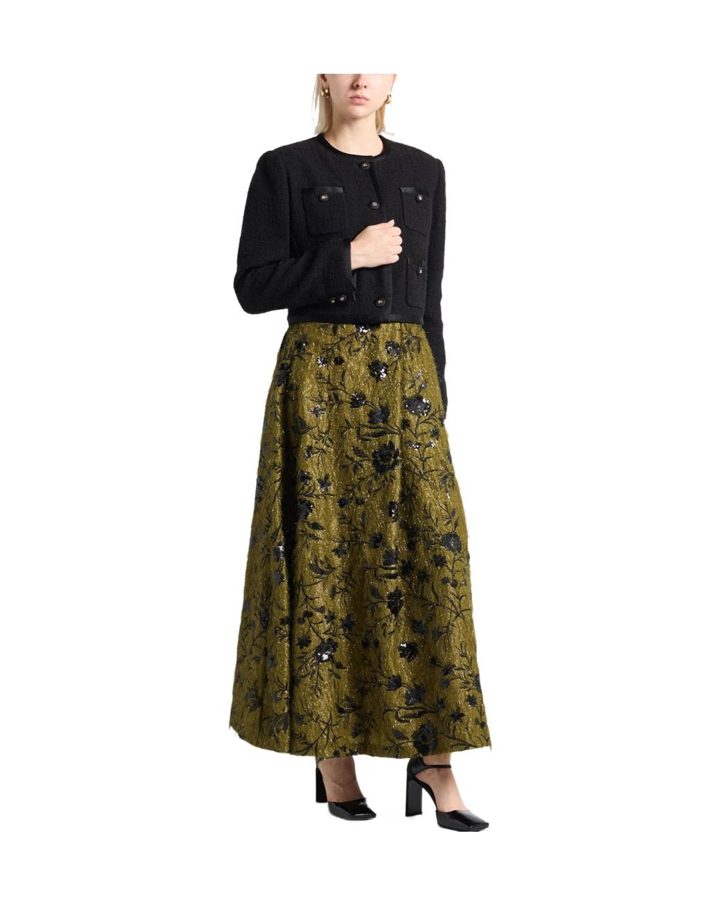Dolce & Gabbana Black Jacket Cotton, Viscose, Silk, Polyester