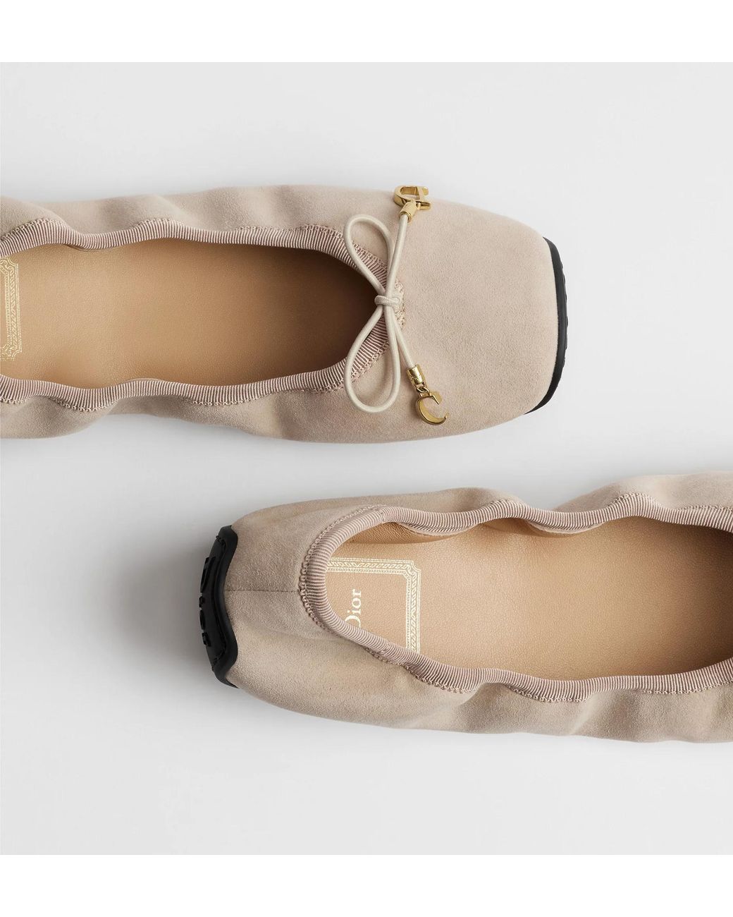 Dior Natural Cœur Ballet Flat