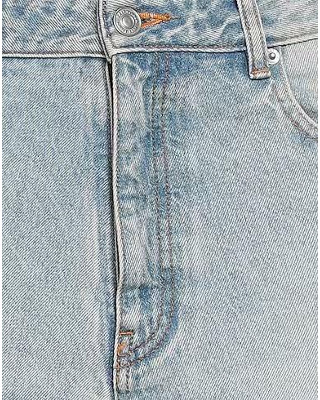 Balenciaga Gray High-Waisted Flared Jeans