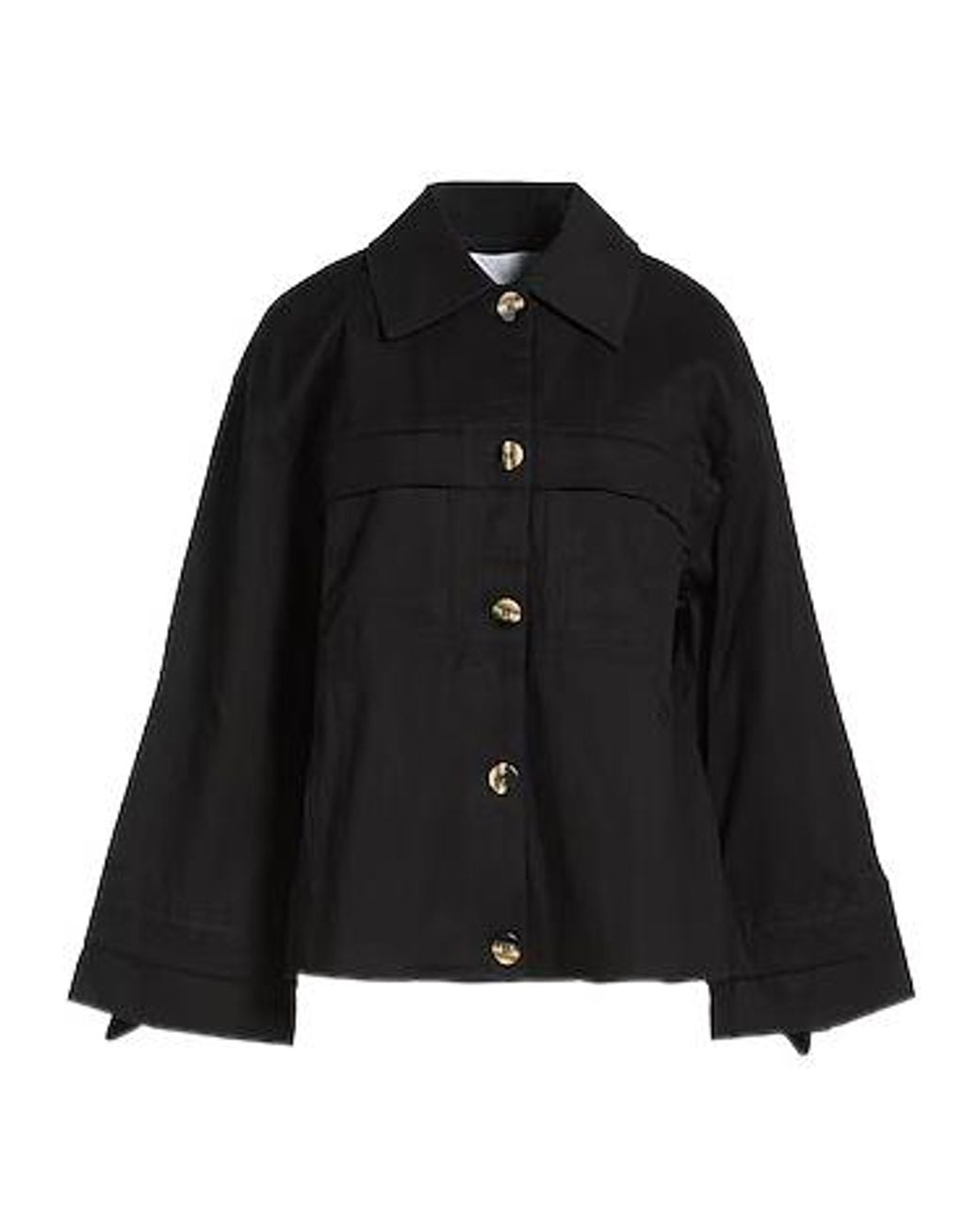 Ganni Black Long Sleeves Jacket