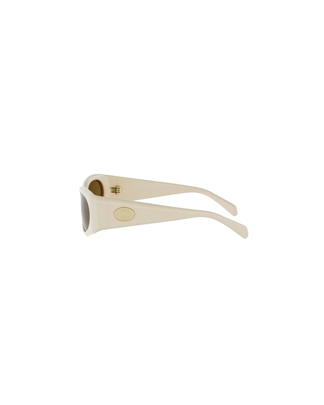 Céline White Full Frame Sunglasses