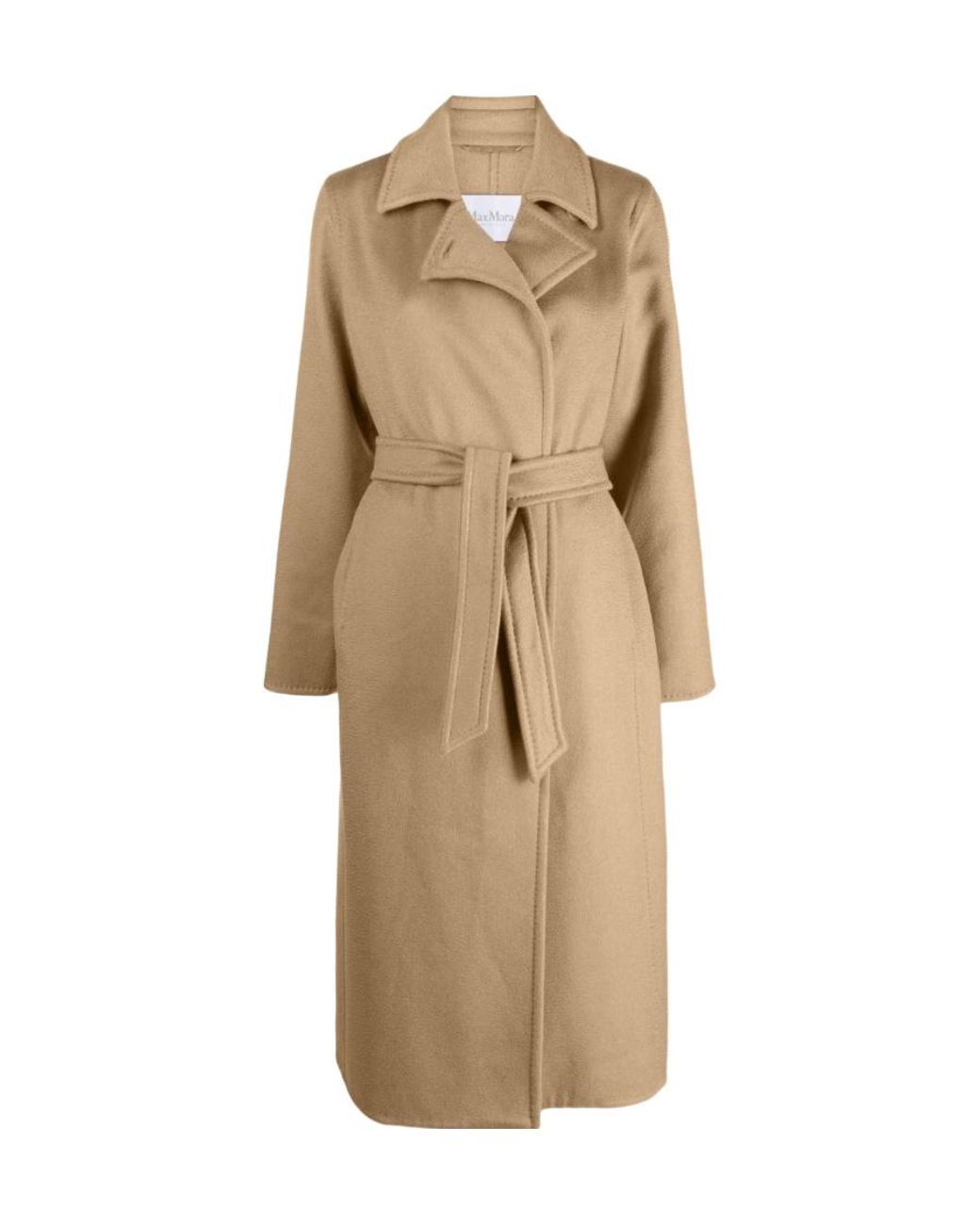 Max Mara Natural Manuela Icon Belted Coat