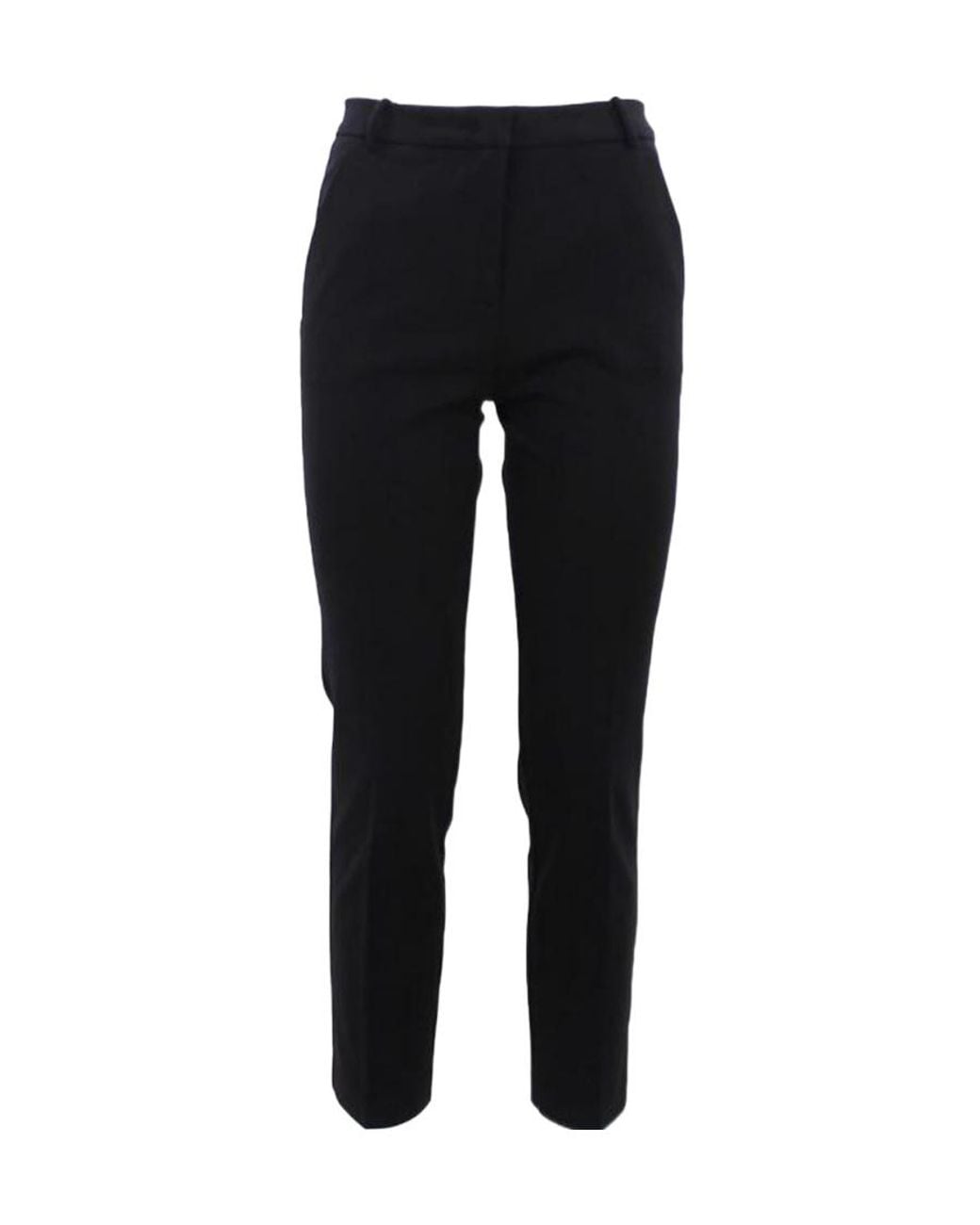 Pinko Black Waistband Loop Casual Trousers