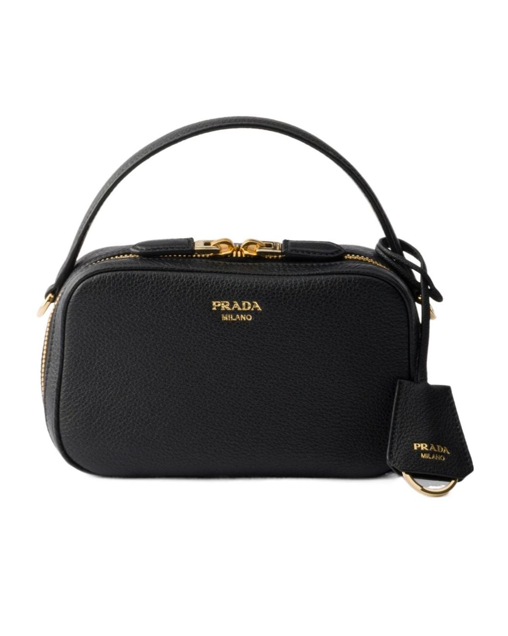 Prada Black Odette Leather Mini-Bag