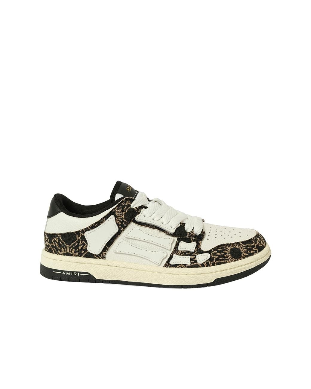 Amiri White Ma Quad Skeleton Sneakers