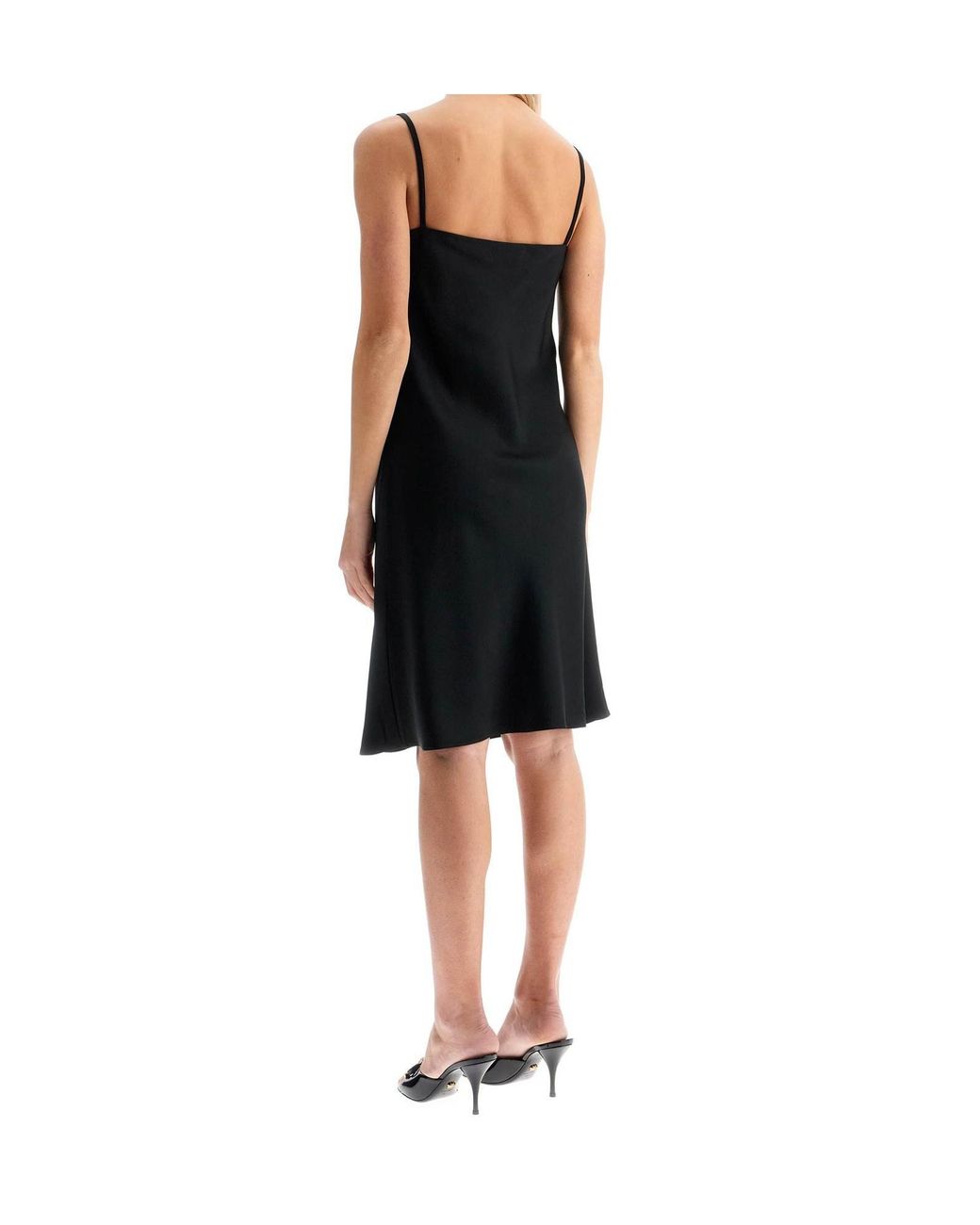 Versace Black Short Dresses