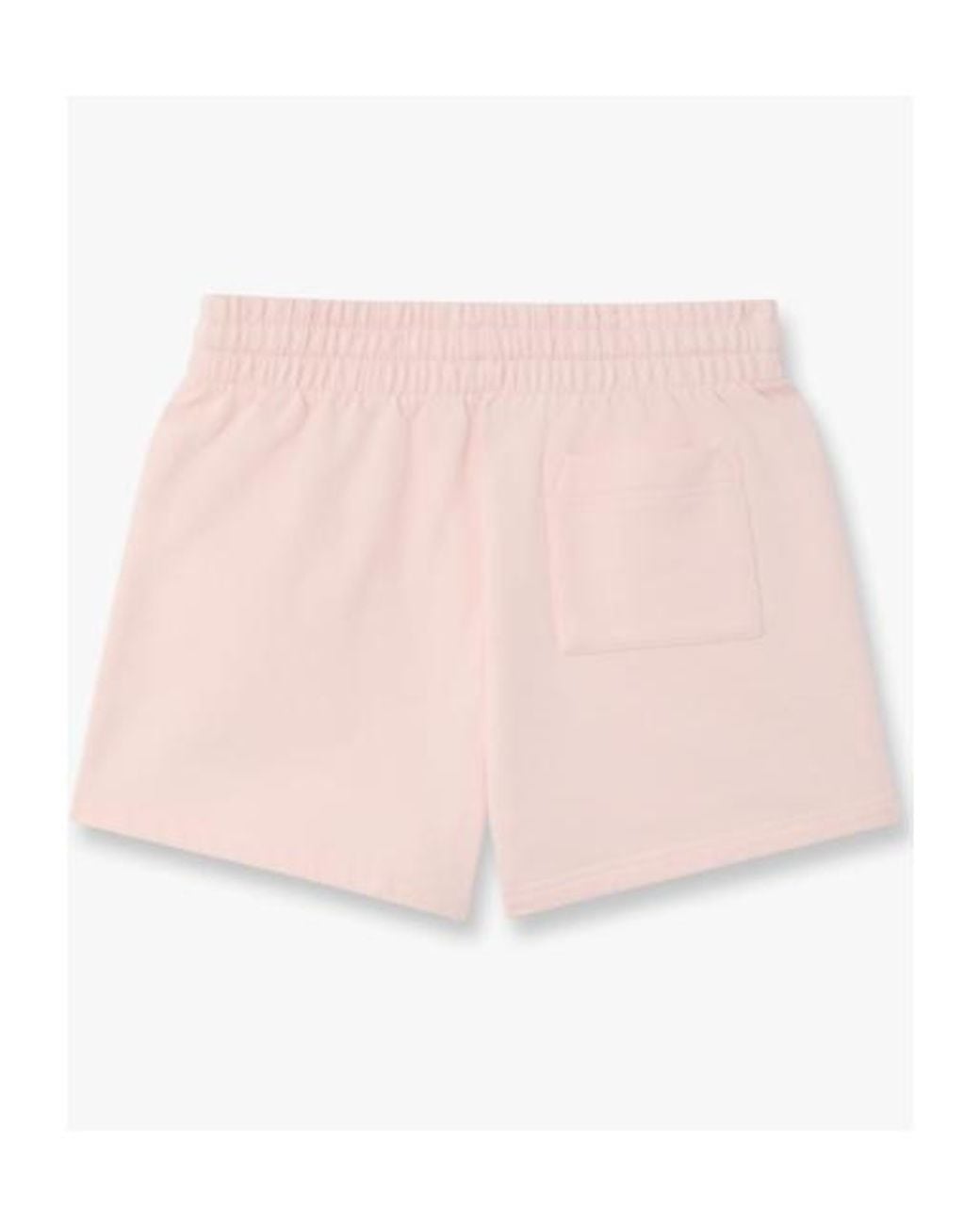 Casablanca Pink Tennis Club Embroidered-Logo Shorts