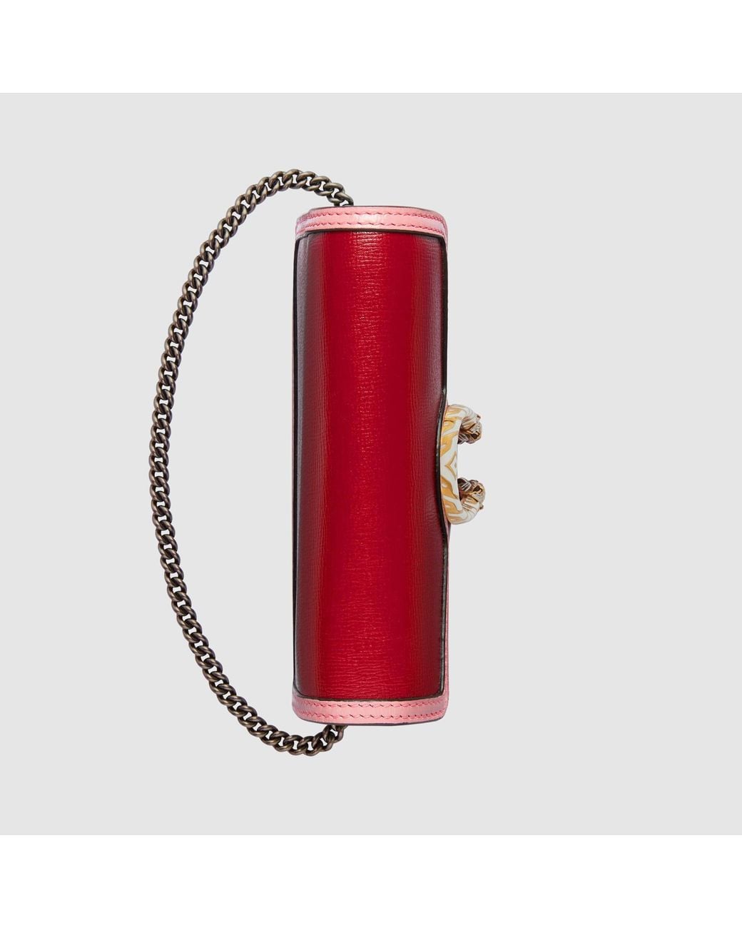 Gucci Red Super Mini Dionysus Crossbody Bag