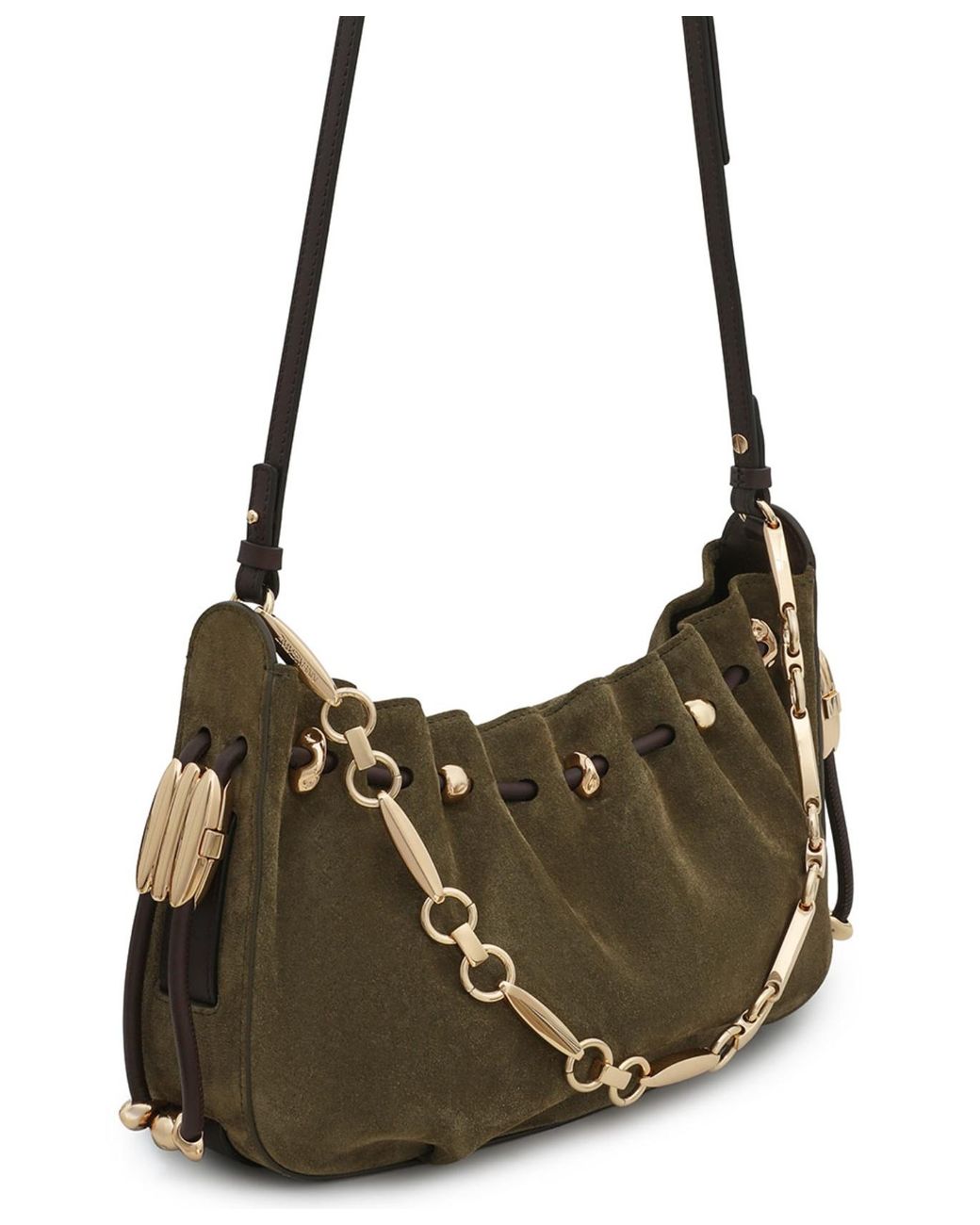 Zimmermann Brown Halcyon Chain Clutch Bag