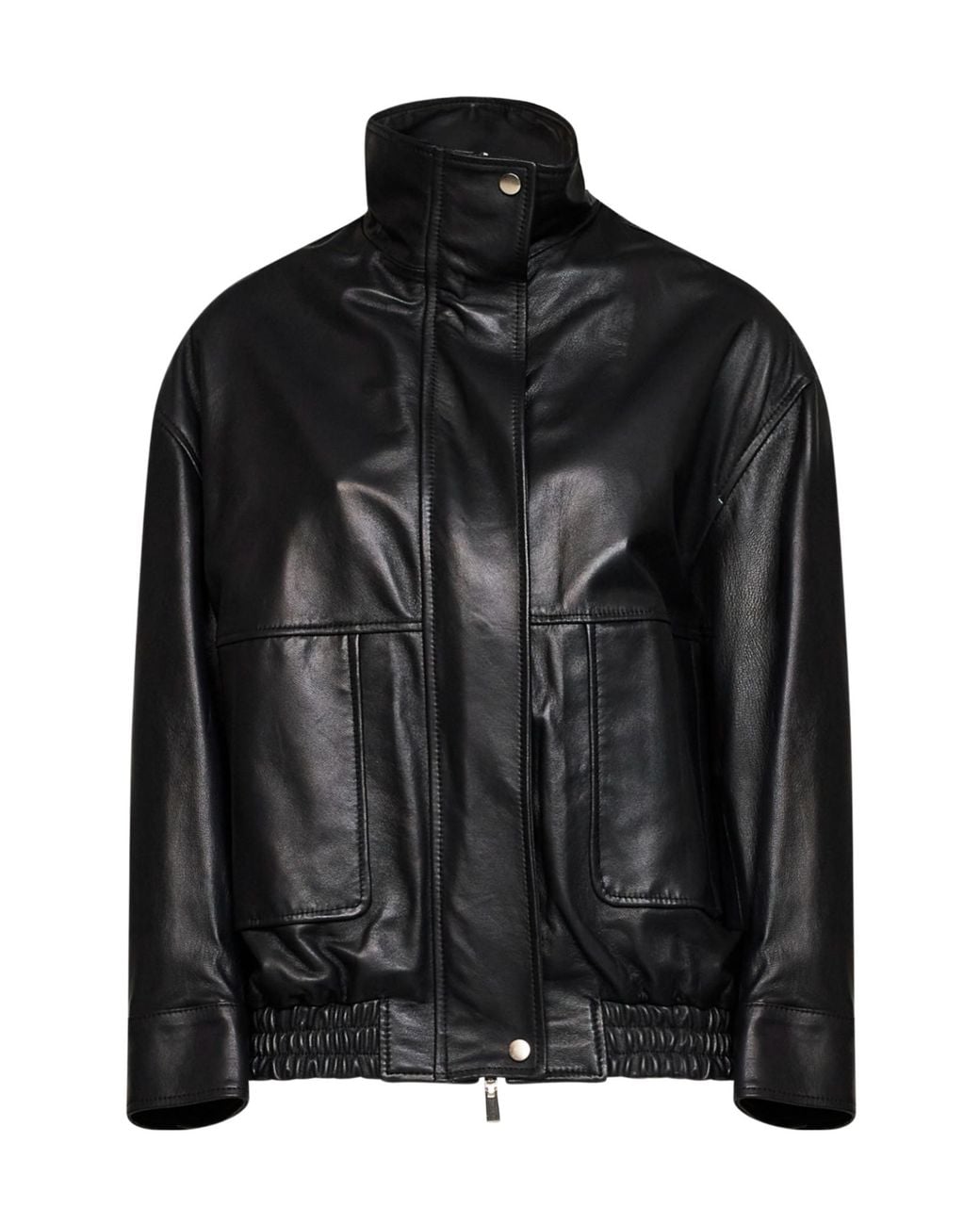 Kaos Black Long-Sleeve Bomber Jacket