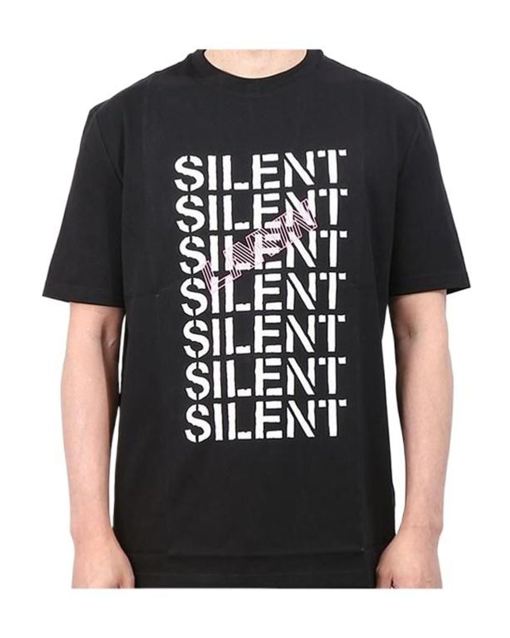 Lanvin Black Short Sleeve T-Shirt for men