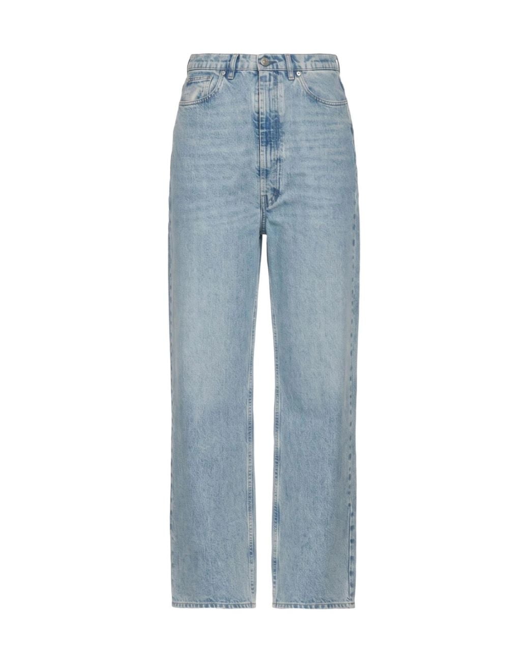 Maison Margiela Blue Loose-Fitting Jeans