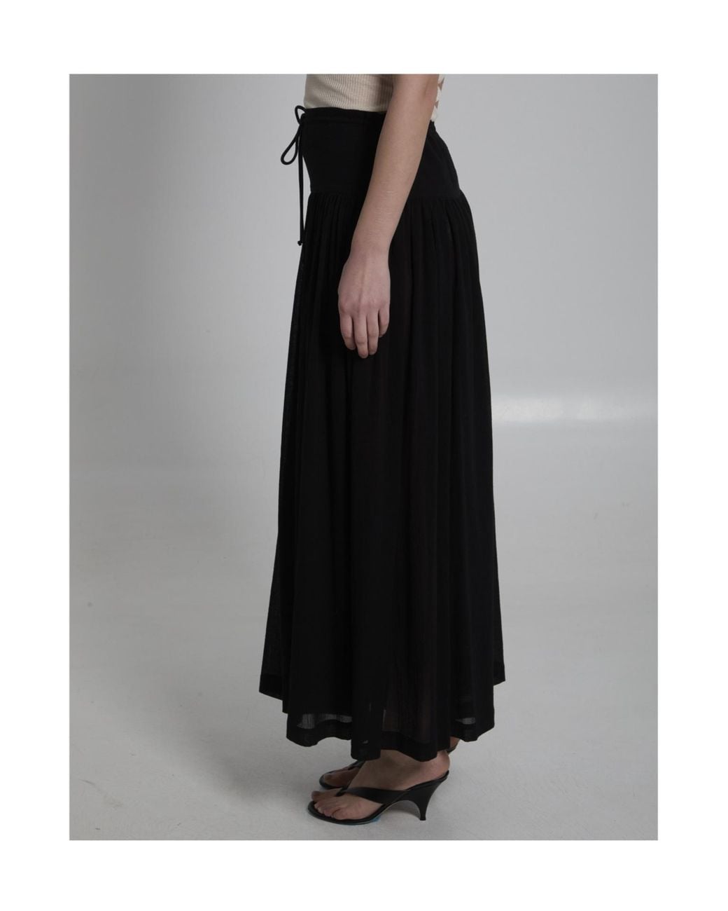 The Row Black Berenice Pleated Pants