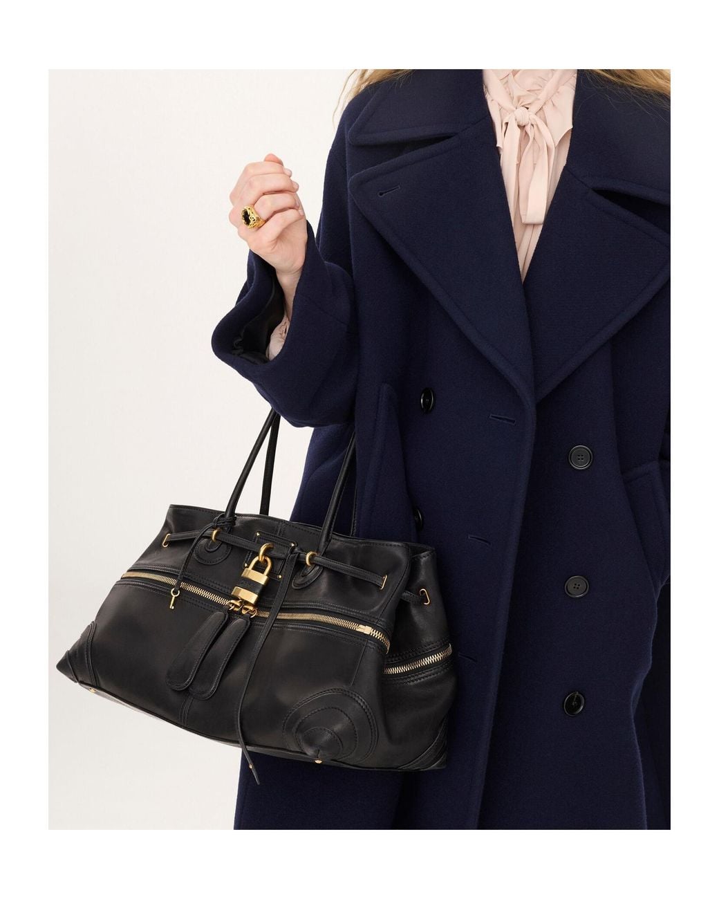 Chloé Black Chloé Paddington Sling Shoulder Bag