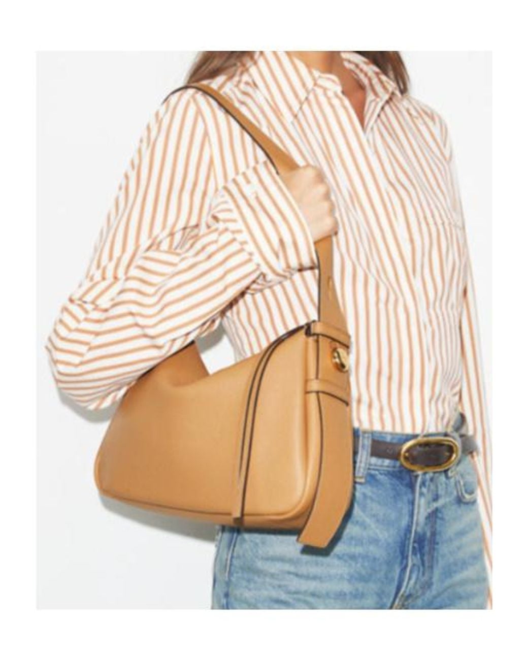 Tory Burch White Romy Shoulder Bag