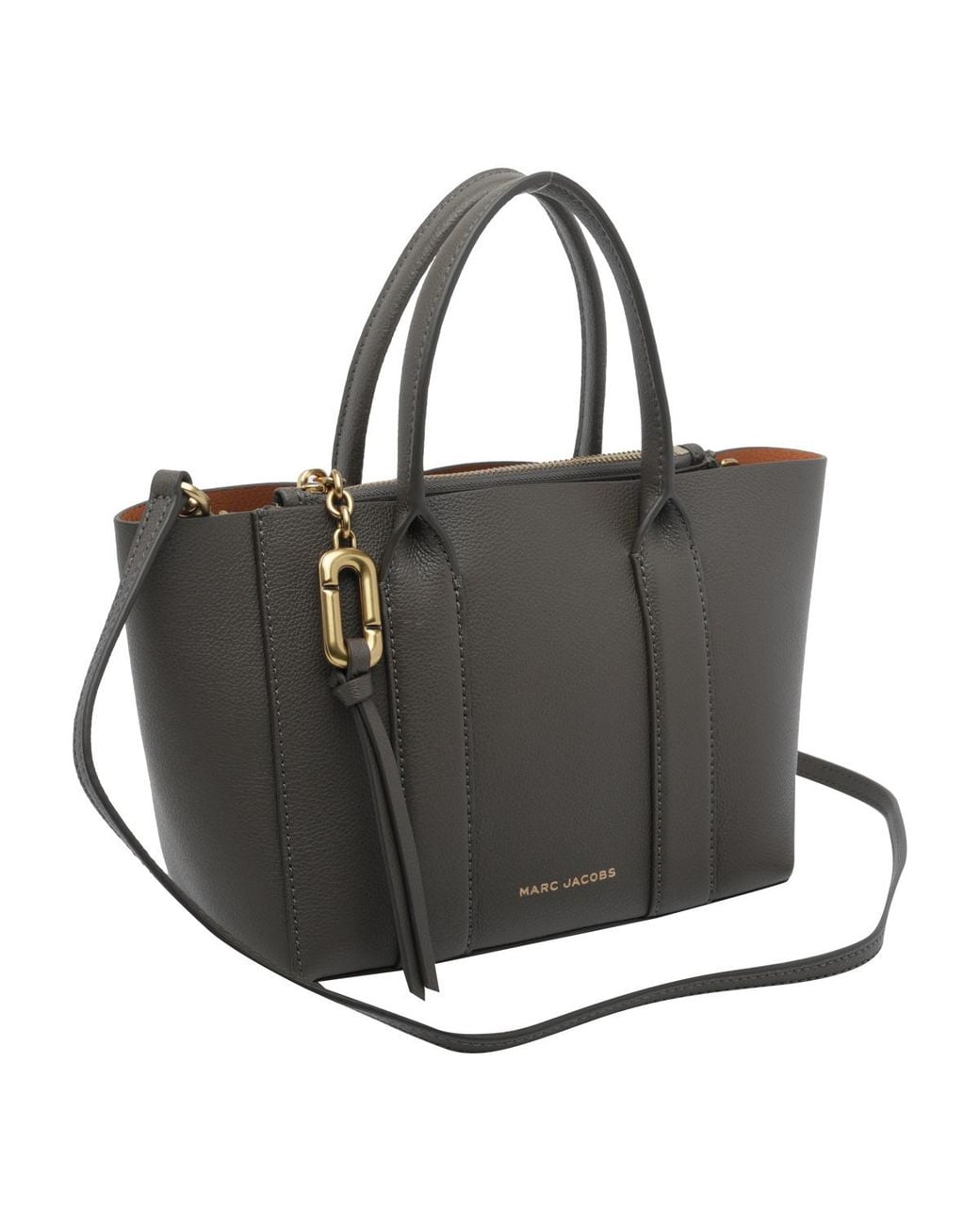 Marc Jacobs Black Pop J Marc Small Work Tote Bag