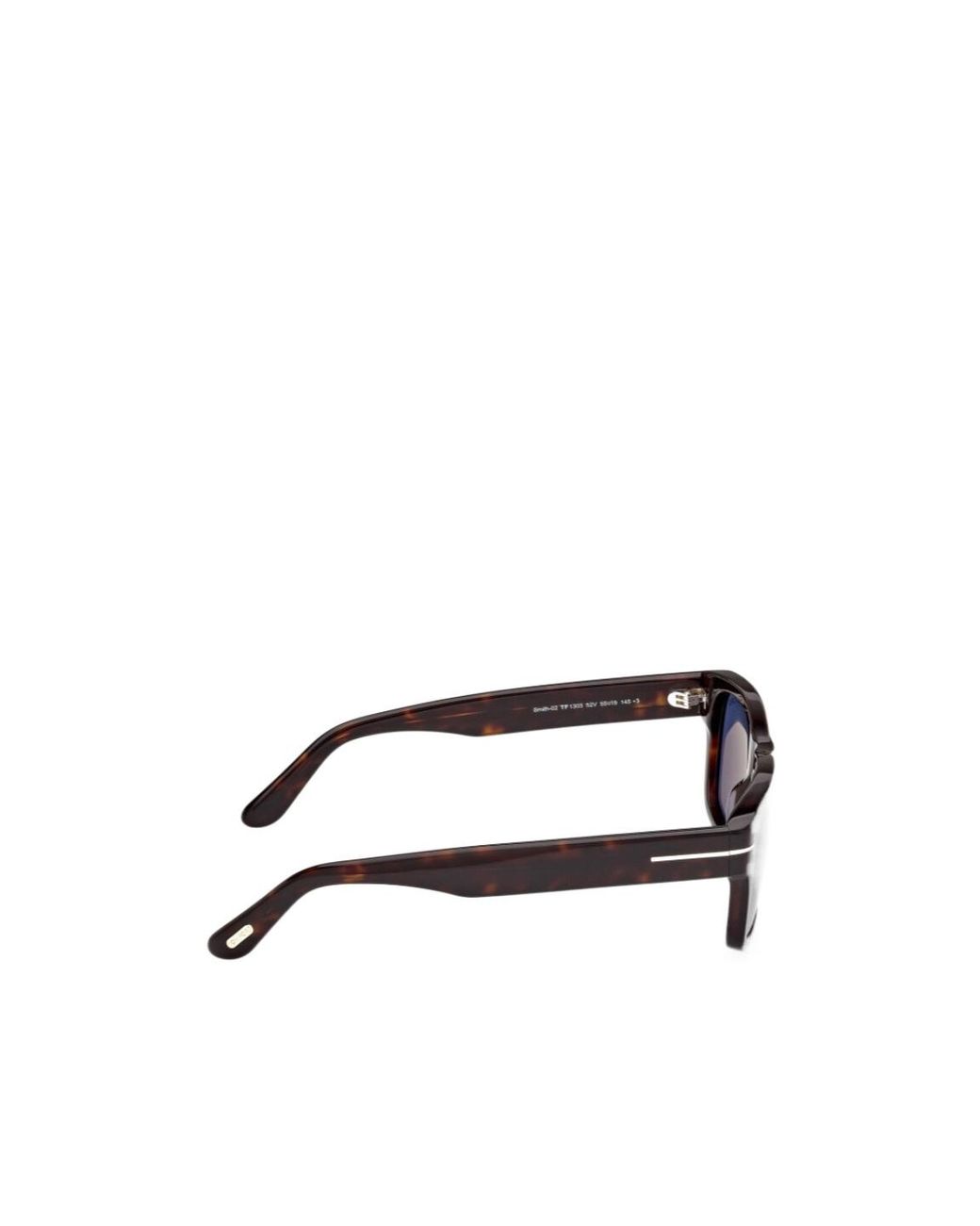 Tom Ford Blue Eyewear Rectangular Frame Sunglasses for men