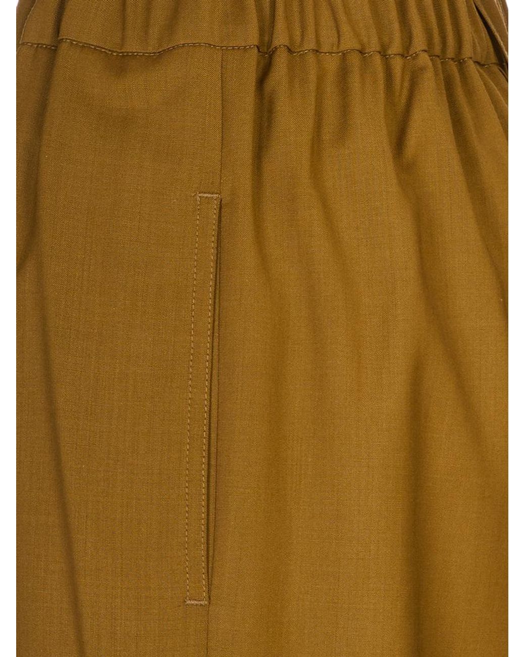Max Mara Natural Mxmeditto Fluid Tailored Trousers