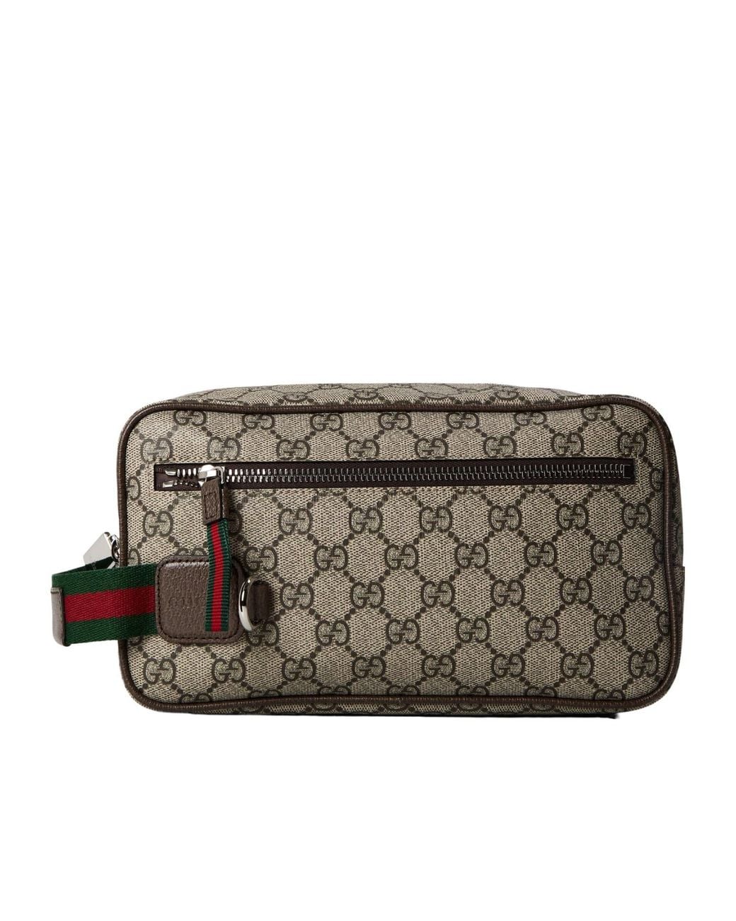 Gucci Natural Monogram Canvas Toiletry Bag for men