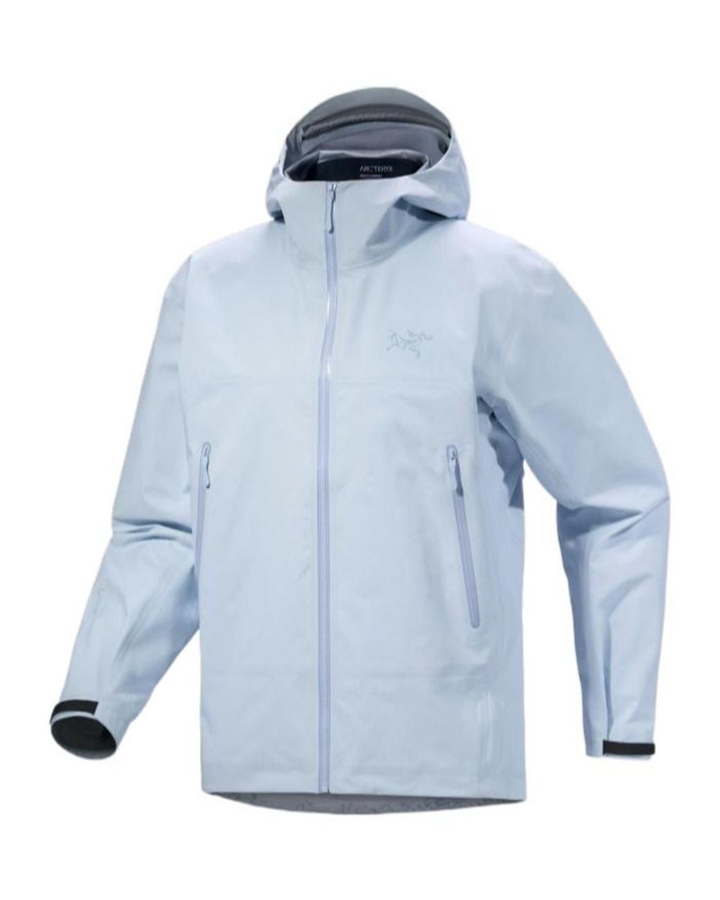 Arc'teryx Blue Logo-Embroidered Hooded Jacket for men