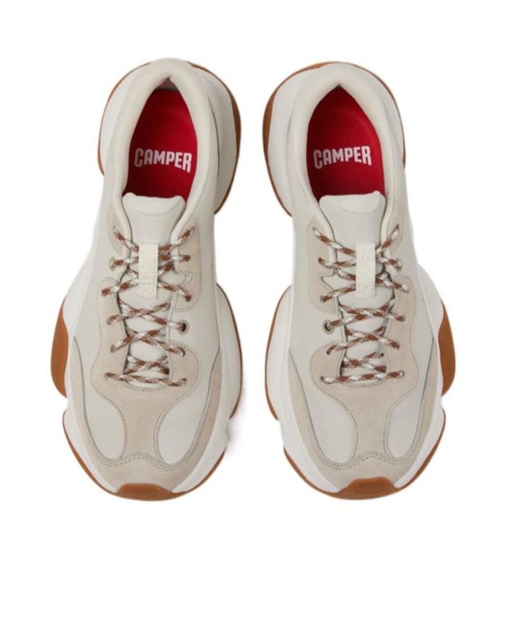Camper White Karst 2 Lace-Up Sneakers for men