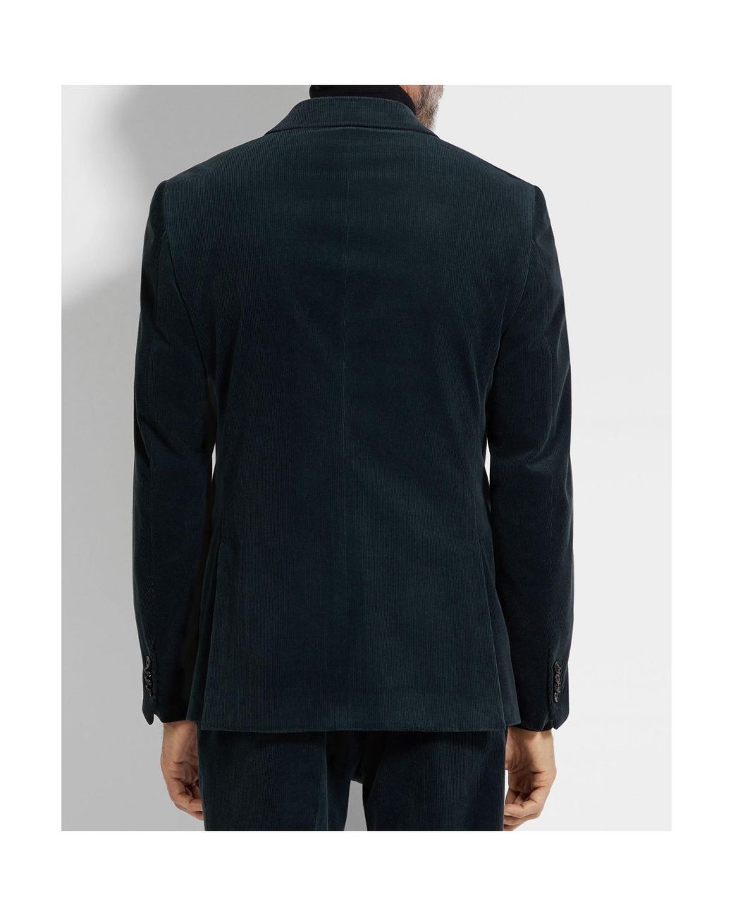 Zegna Blue Cashco Jacket for men