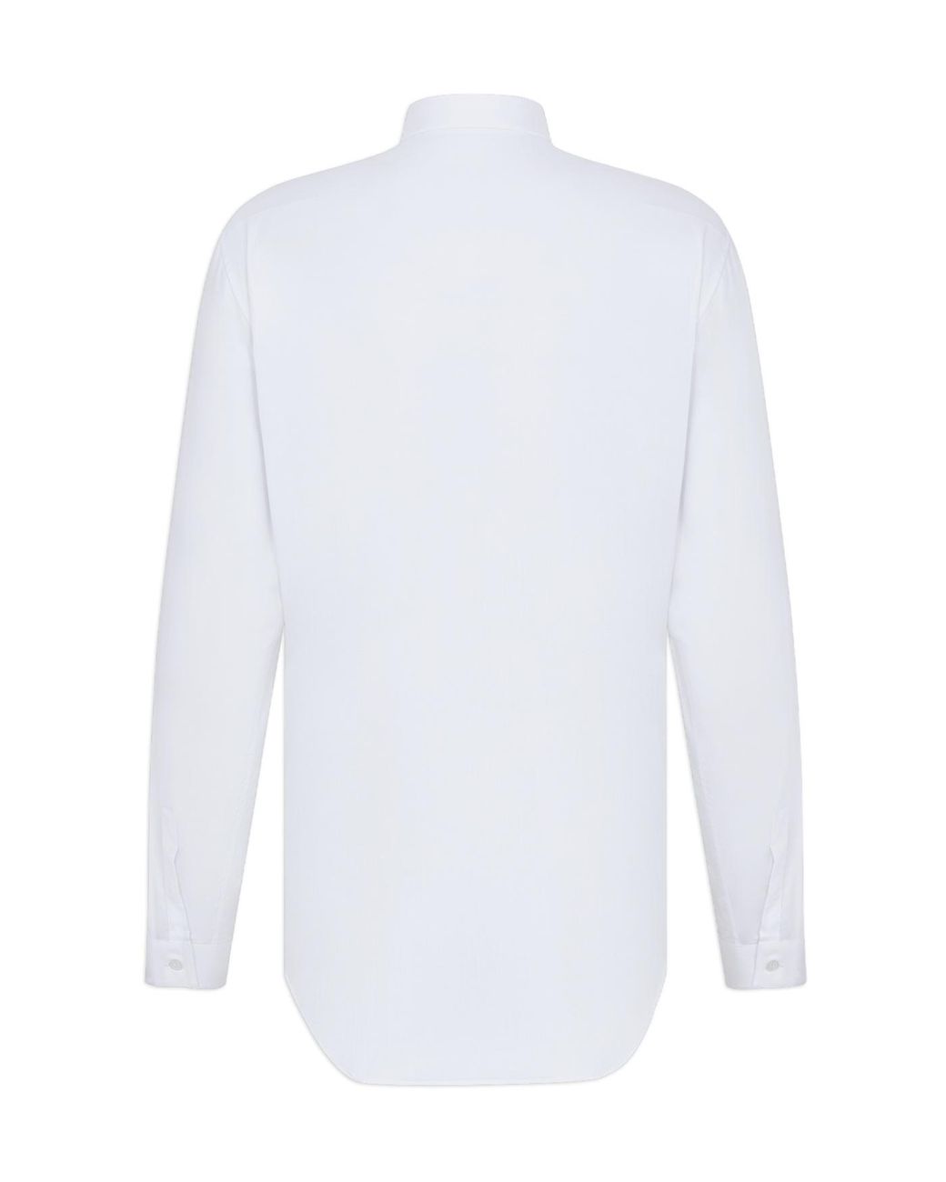 Dior White Homme Slim Fit Long-Sleeved Shirt for men