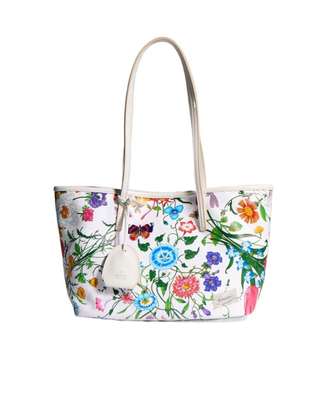 Gucci White Tribeca Small Tote Bag