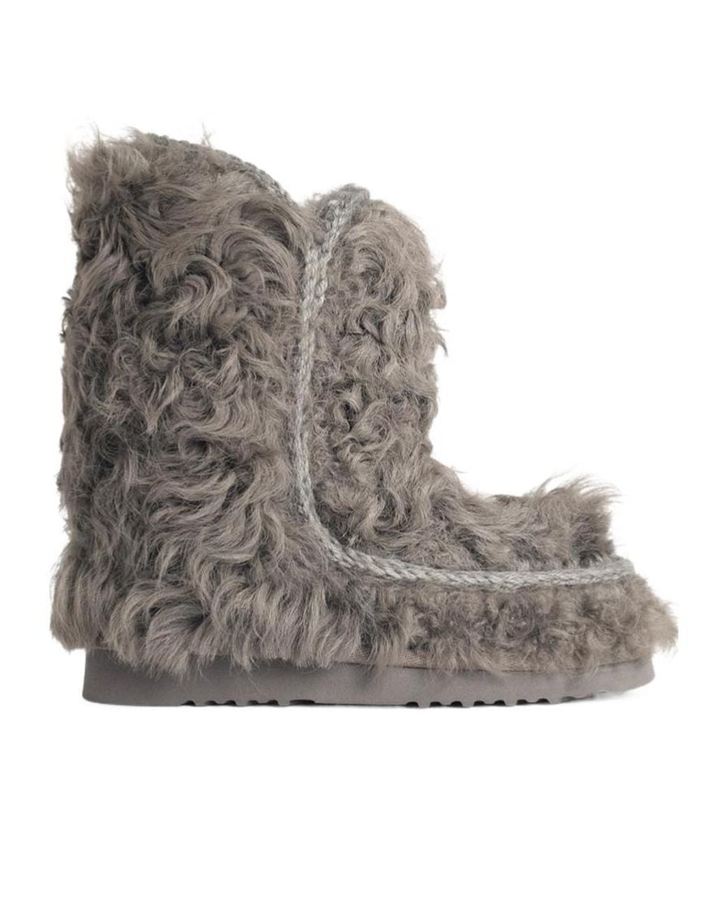 Mou Gray 'Eskimo 24' Short Boots