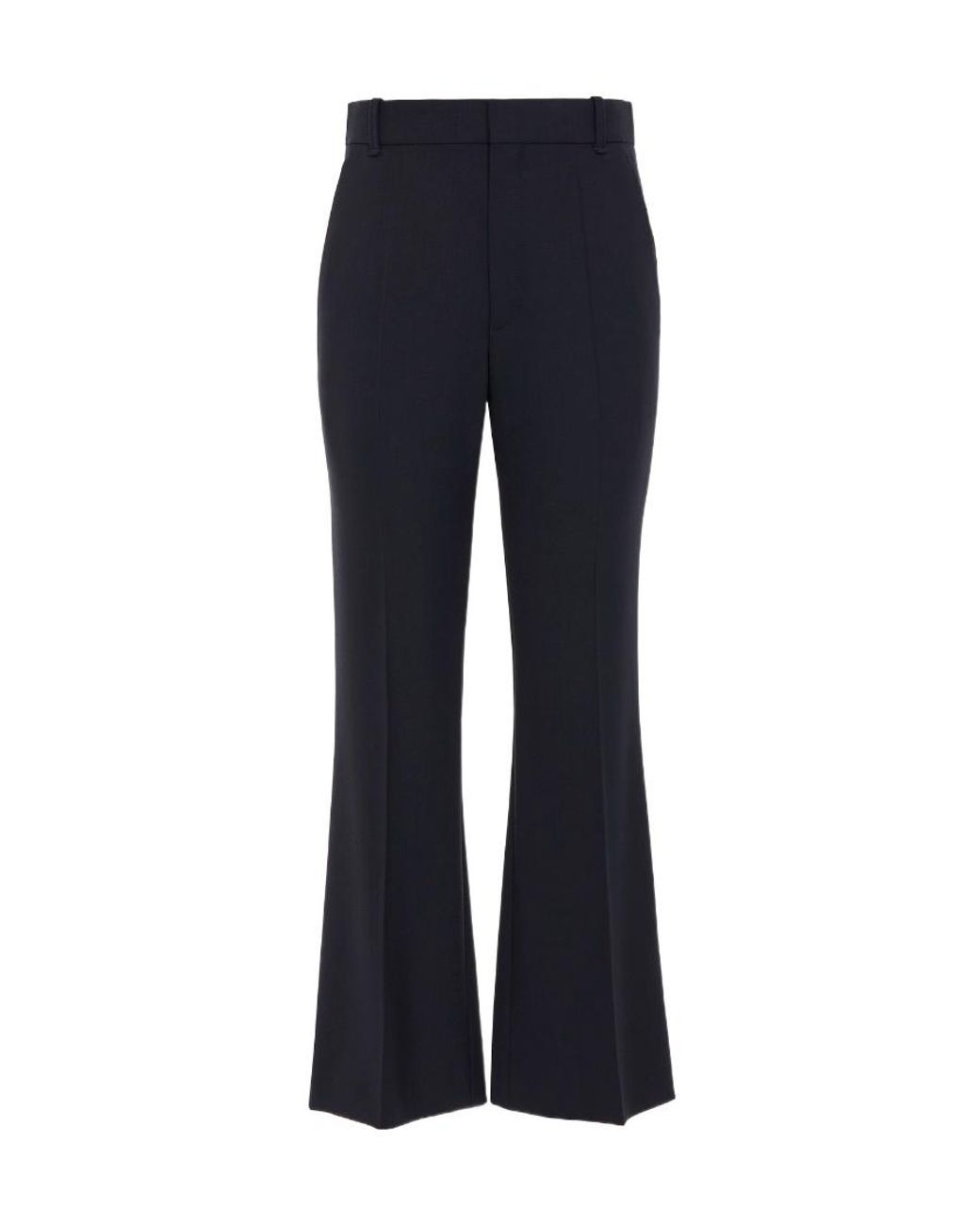 Chloé Blue Chloé Cropped Bootcut Trousers