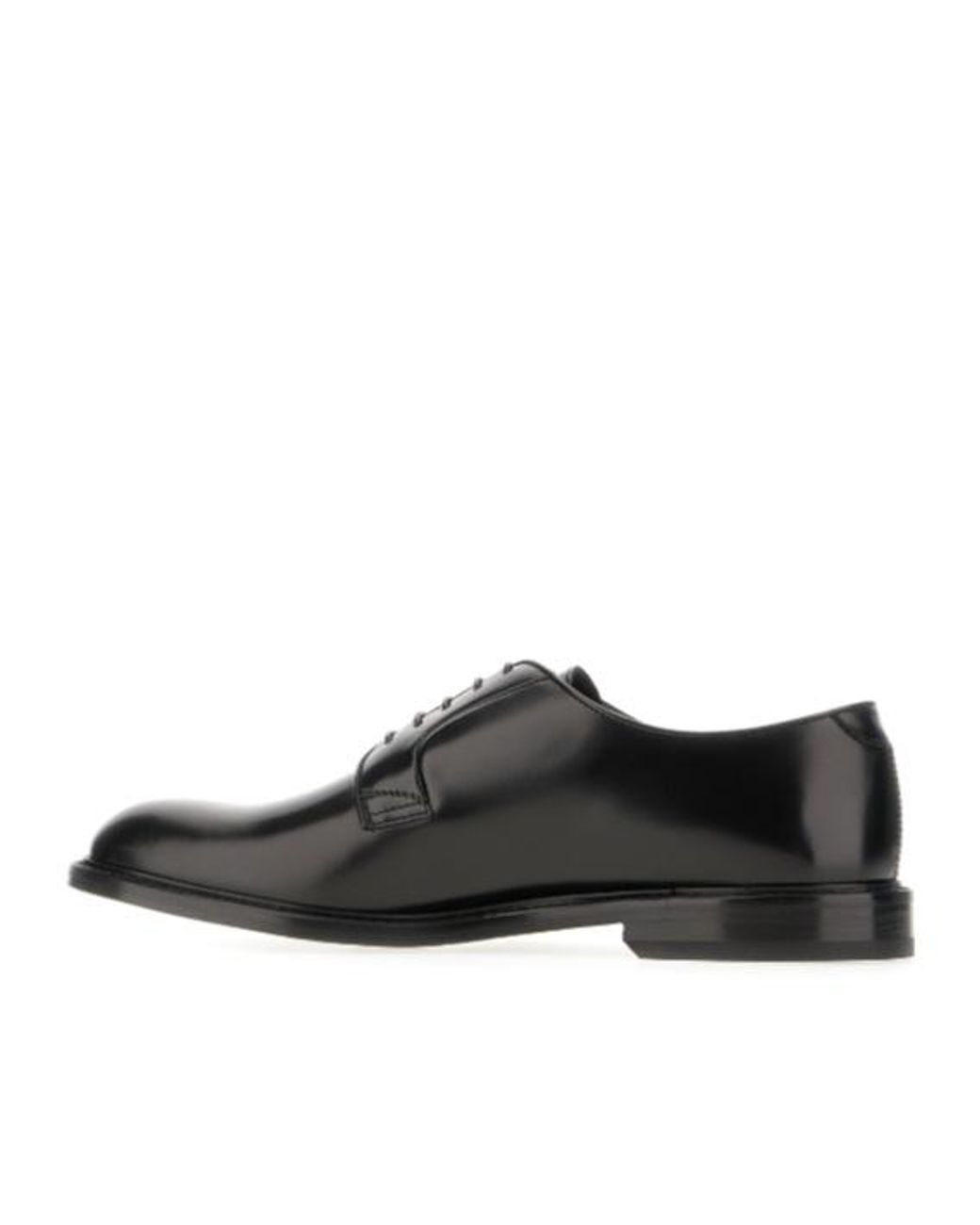 Doucal's Black Lace-Up Derby Shoes for men