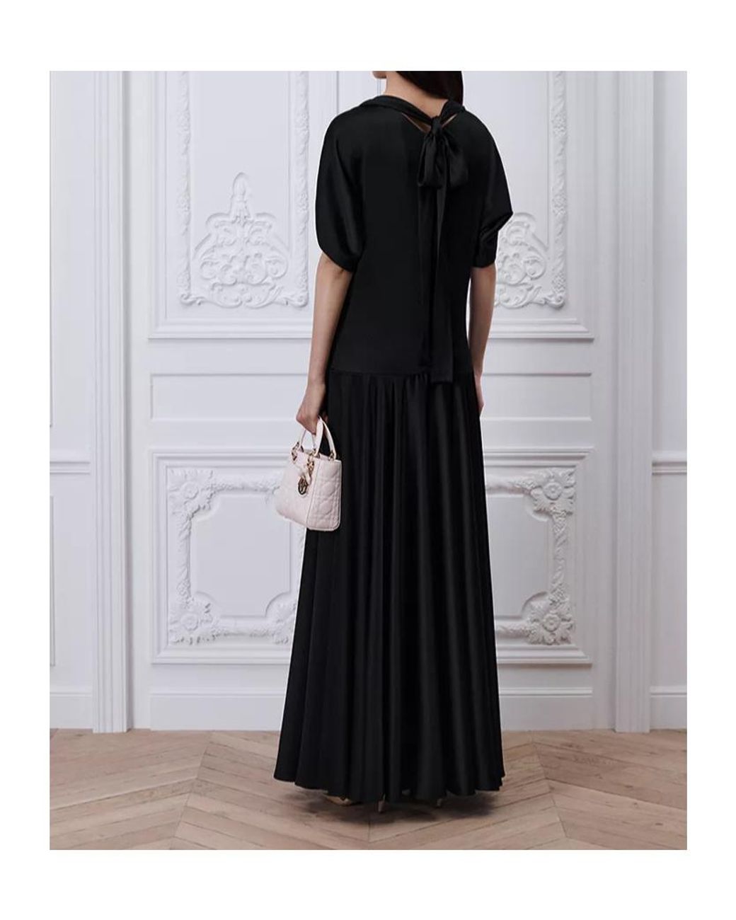 Dior Black Long Flared Dress