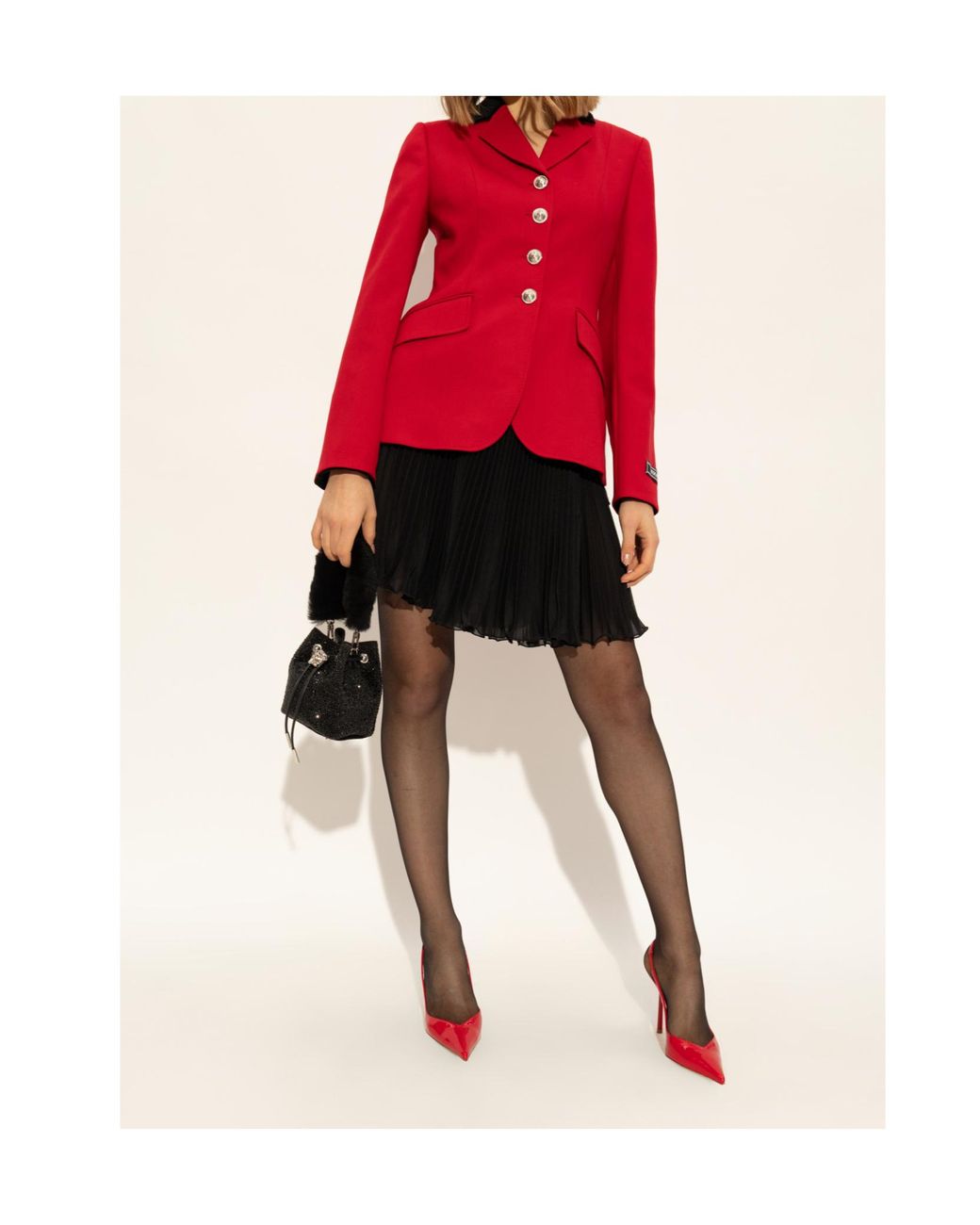 Le Silla Red Opium Slingback Pumps