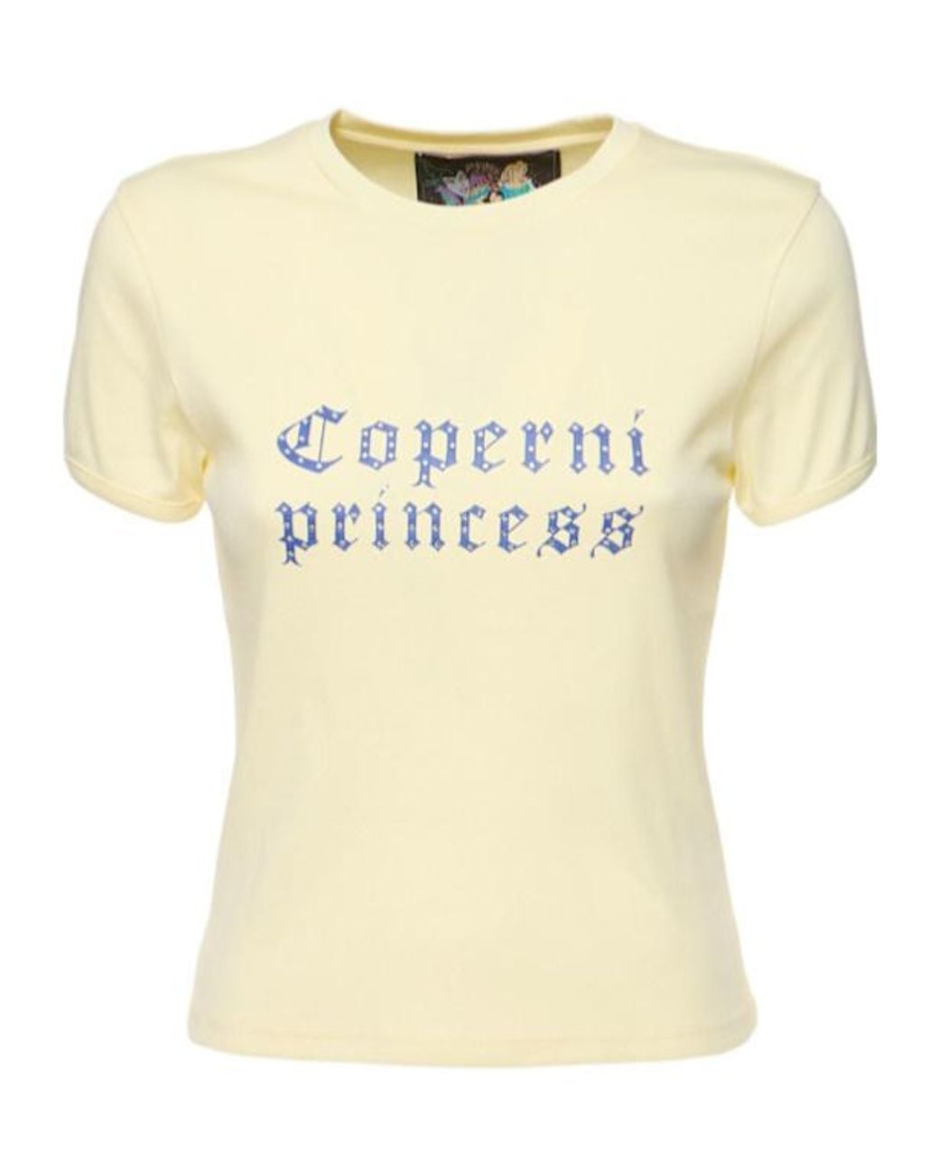 Coperni Natural Short-Sleeved T-Shirt