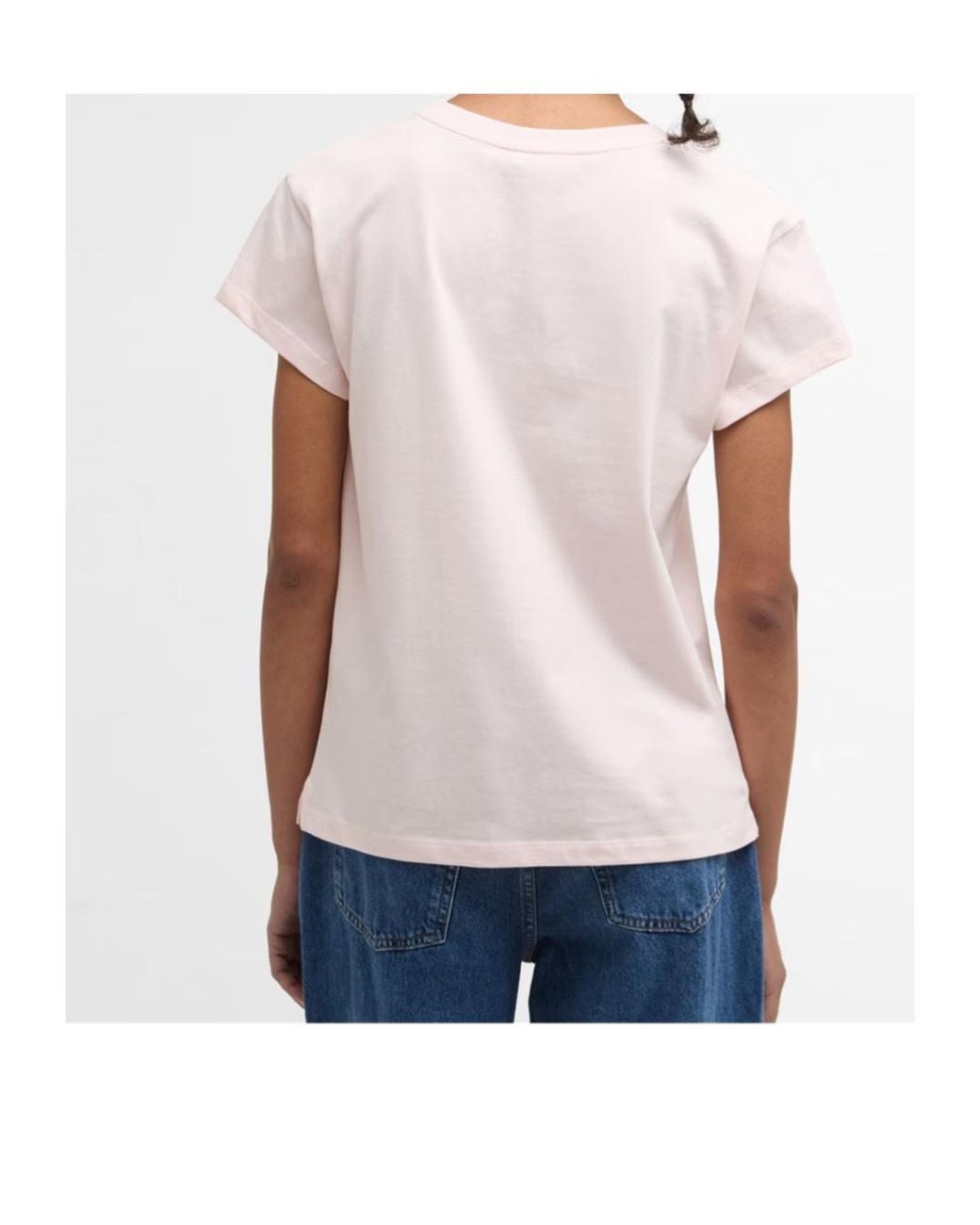 Barbour Pink Hartland T-Shirt