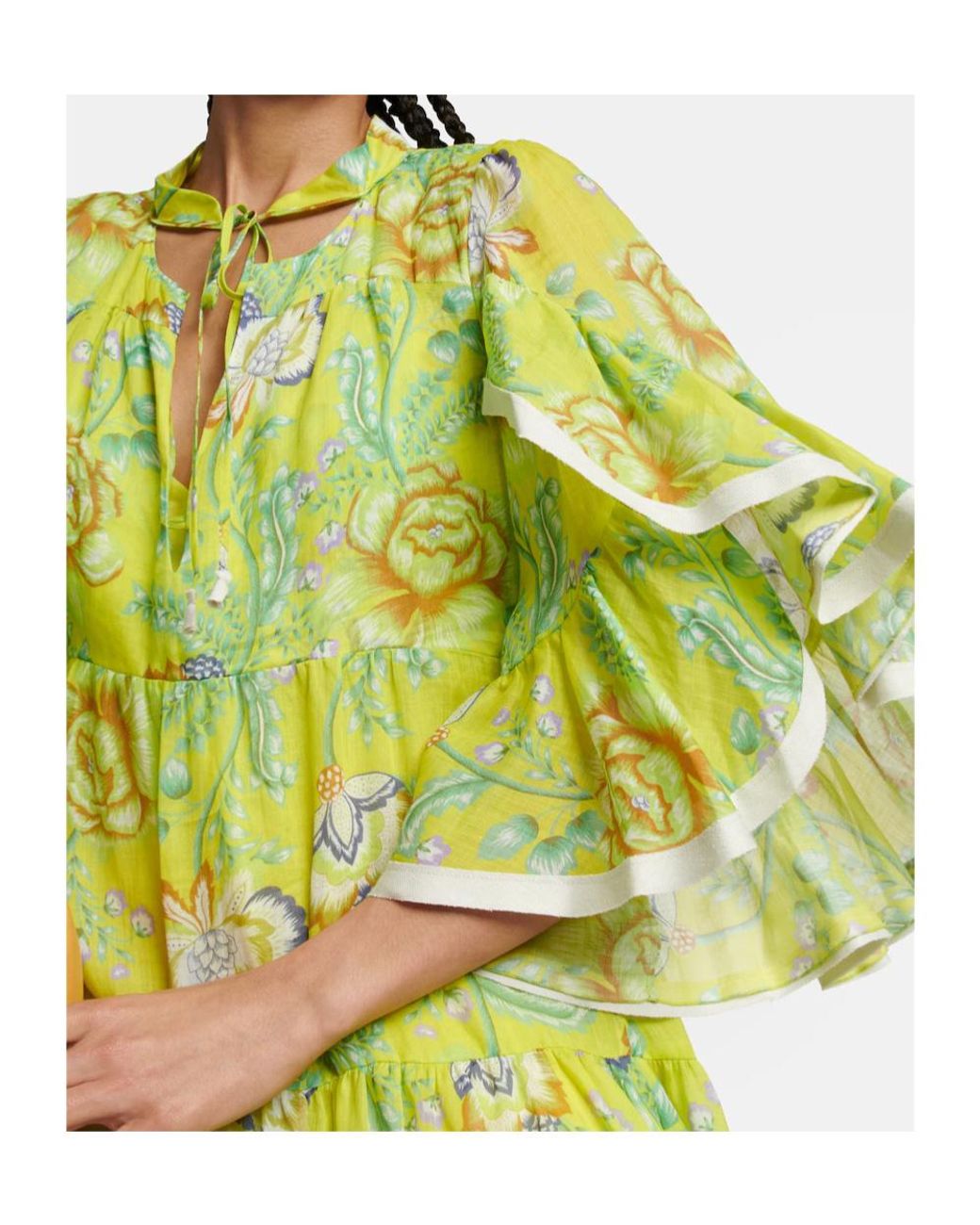 Dorothee Schumacher Green Floral Dress
