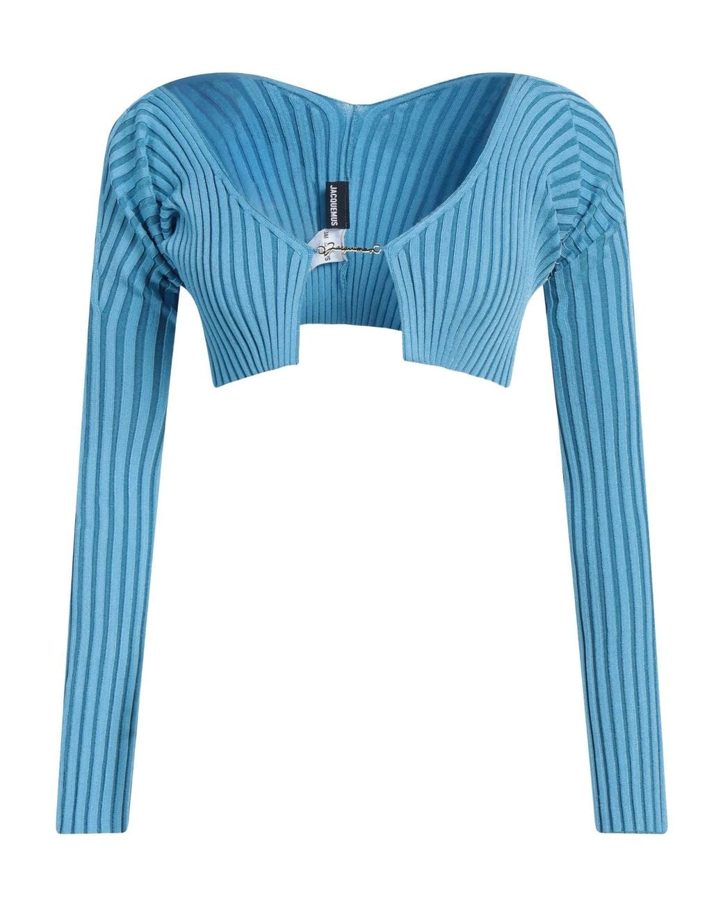Jacquemus Blue Solid Color Jumpers